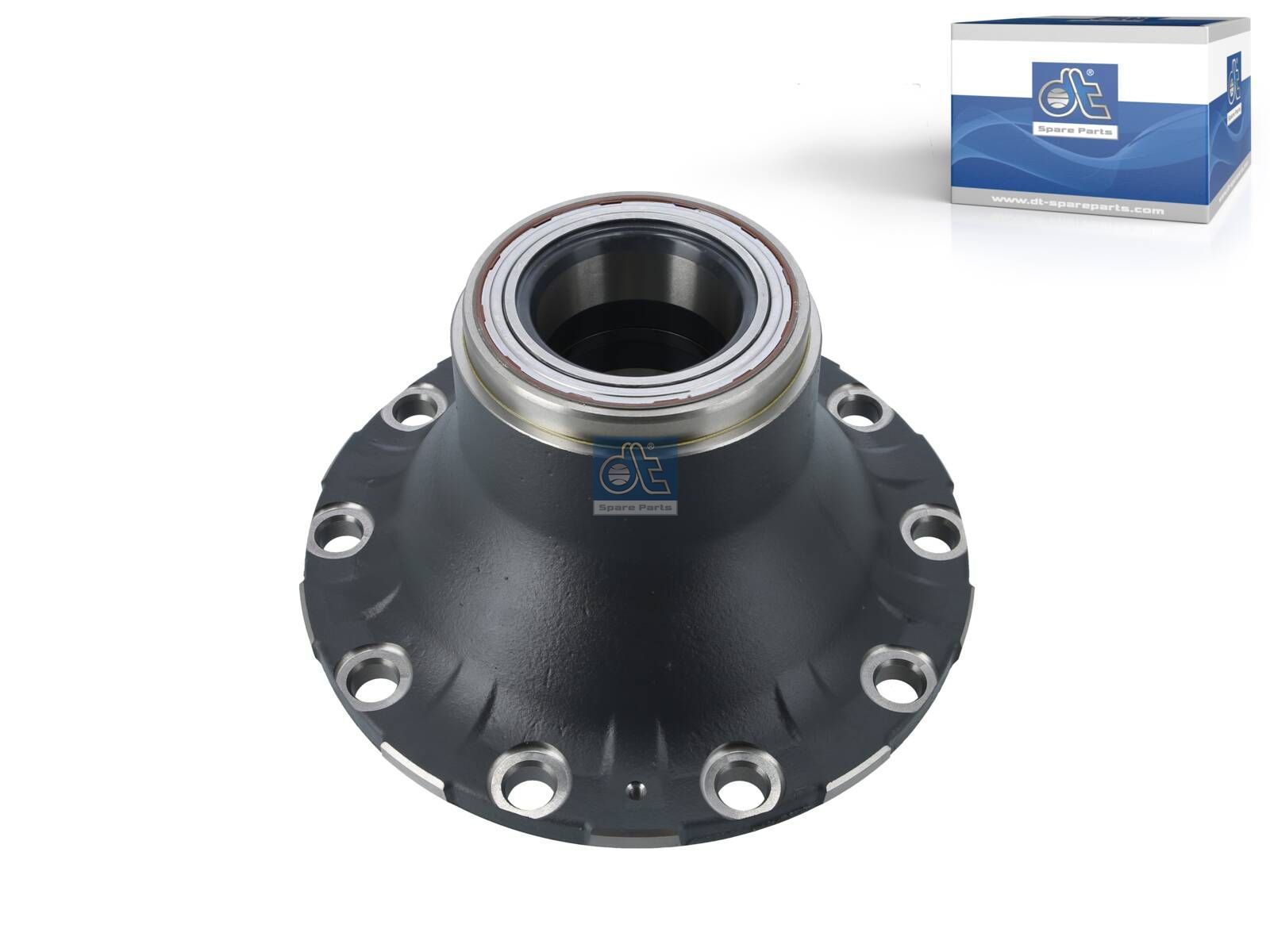 DT Spare Parts 1.00002 Wheel hub, with bearing