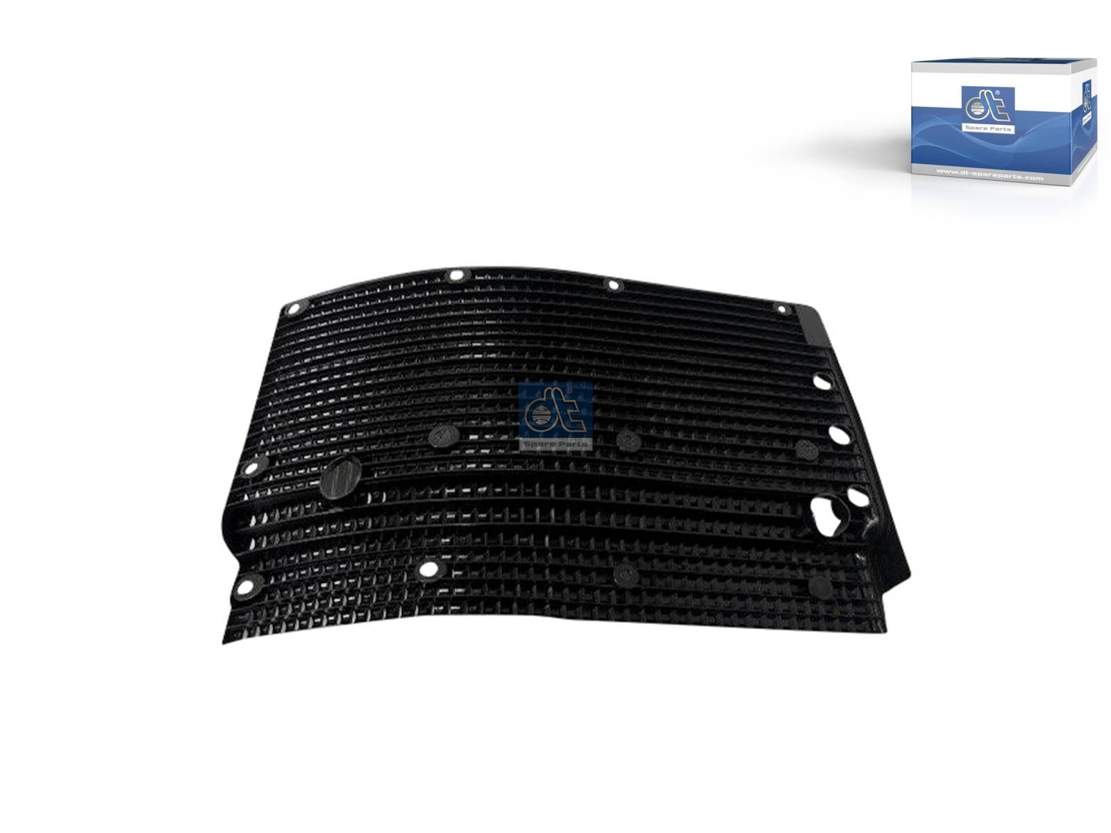 DT Spare Parts 1.00006 Dirt deflector, fender, left
