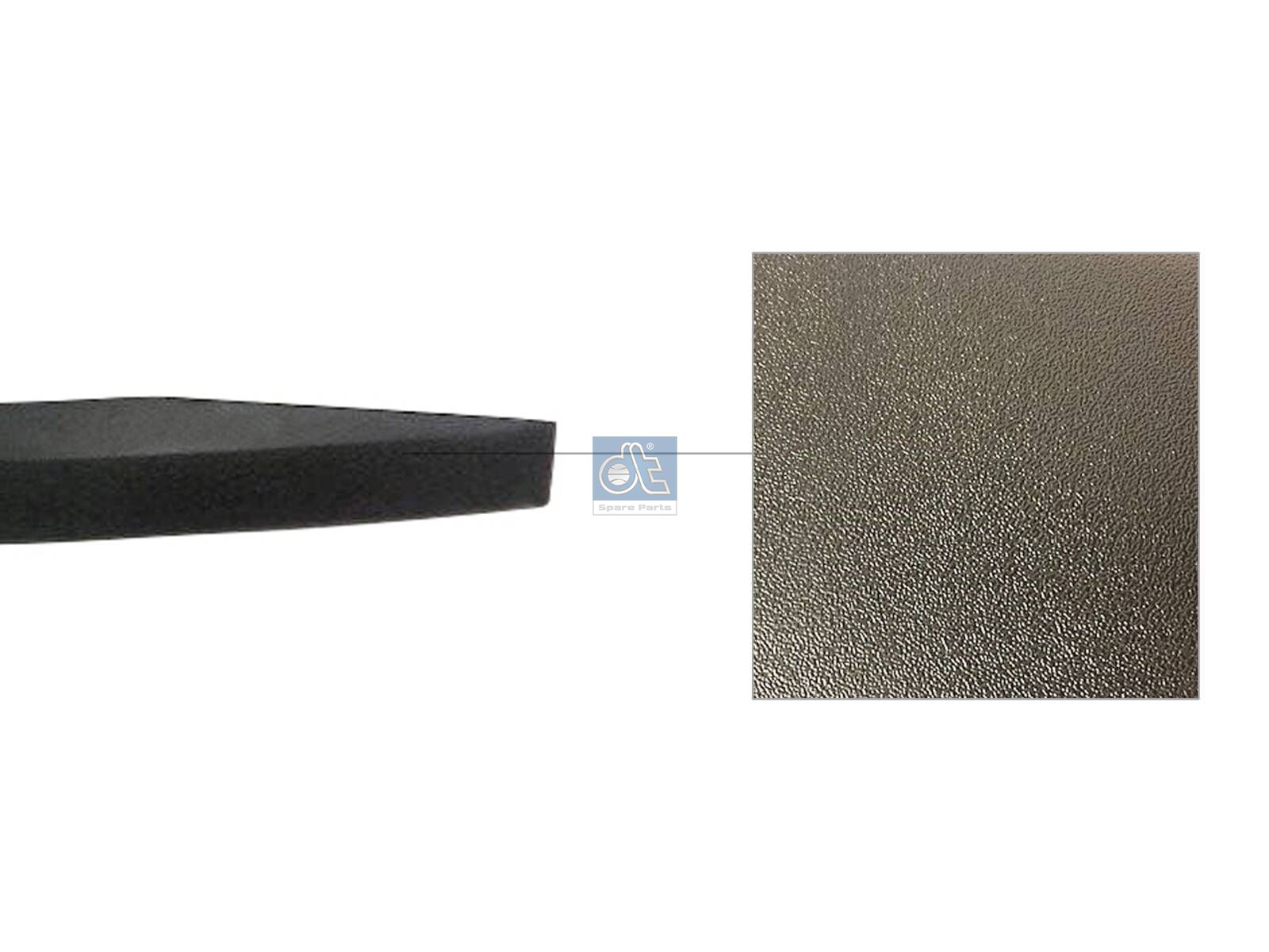 DT Spare Parts 1.00037 Fender cover, lateral, front, left