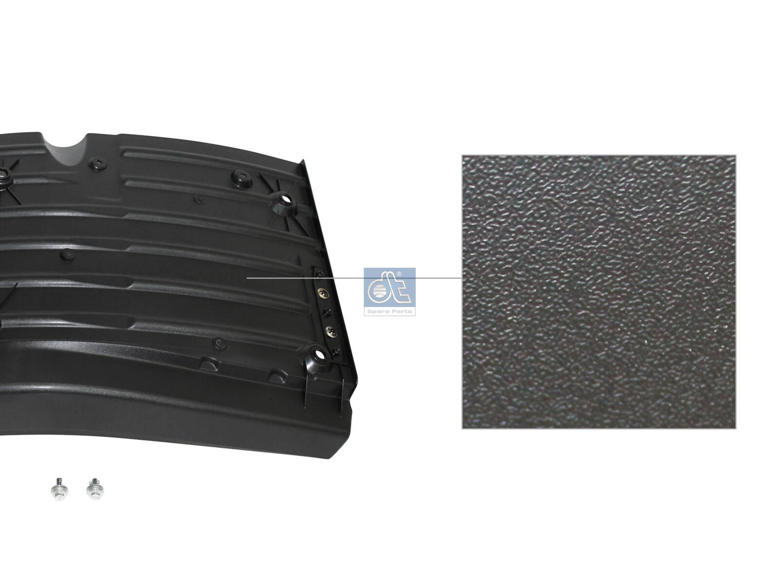 DT Spare Parts 1.00063 Fender, front, left
