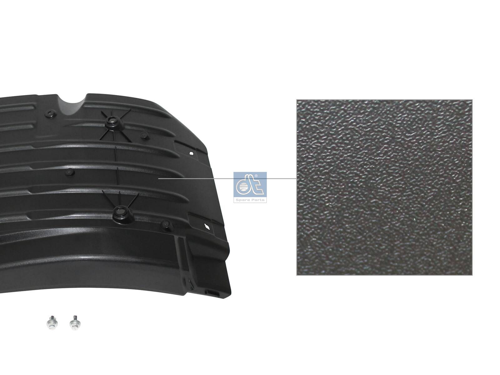 DT Spare Parts 1.00064 Fender, front, right