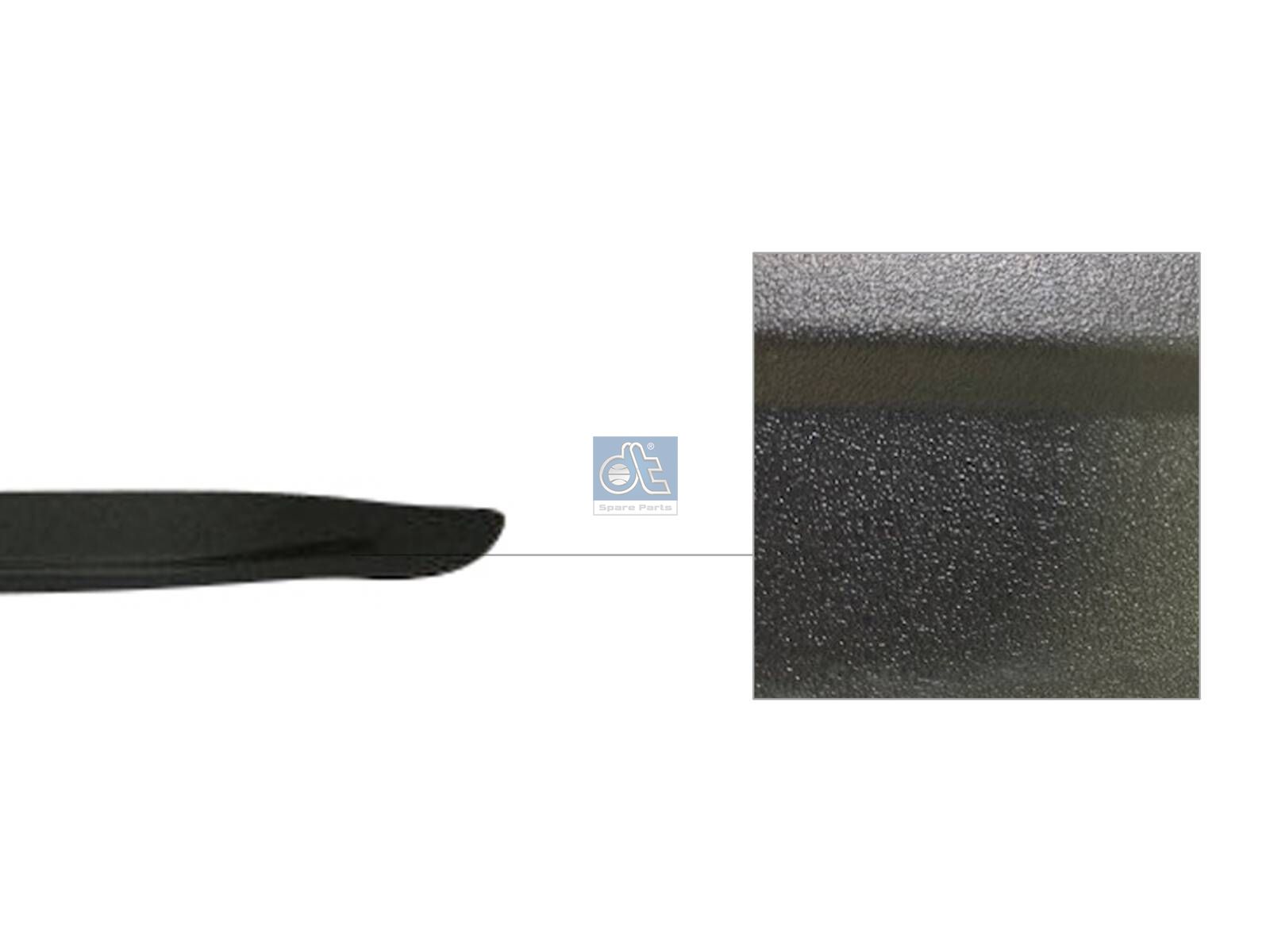 DT Spare Parts 1.00072 Cover, step well case, right