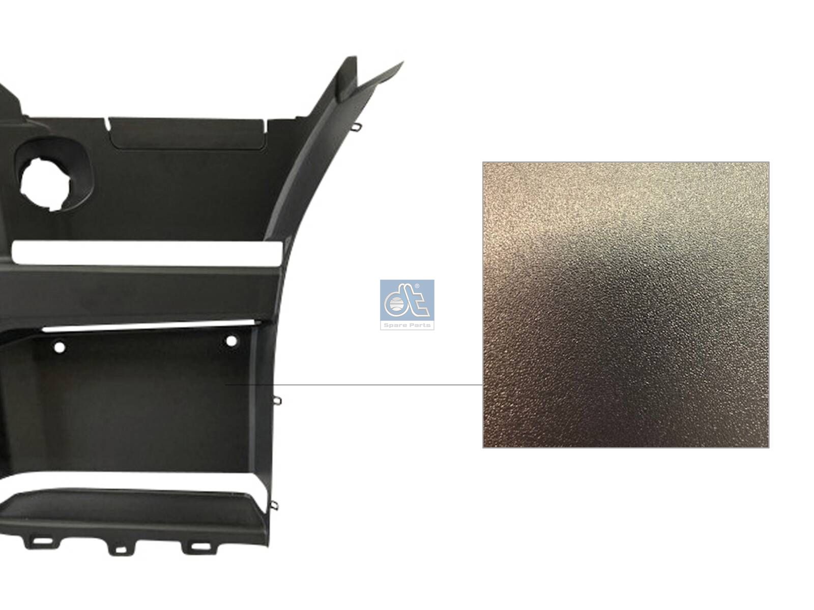 DT Spare Parts 1.00097 Step well case, left