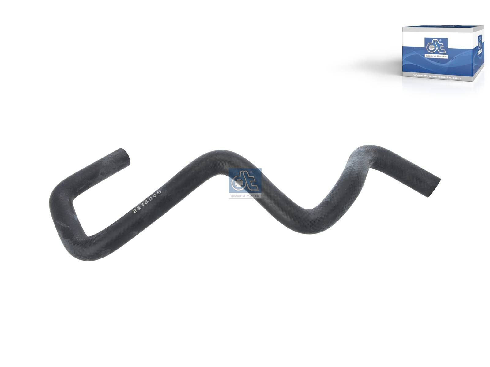 DT Spare Parts 1.00115SP Radiator hose, without spring band clamp