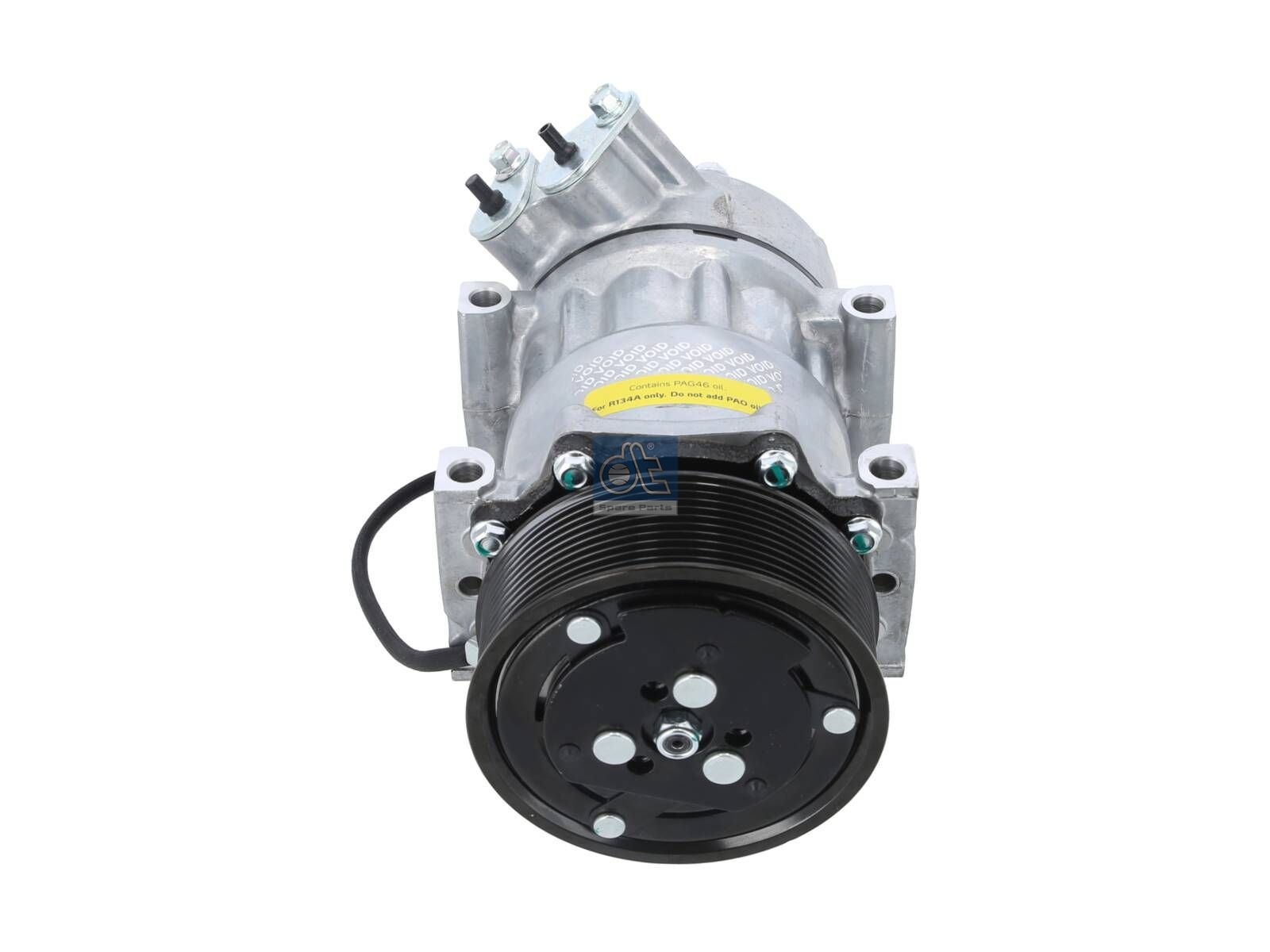 DT Spare Parts 1.00208 Compressor, air conditioning, 24 V, 10 PK, DP: 119 mm, 10 grooves