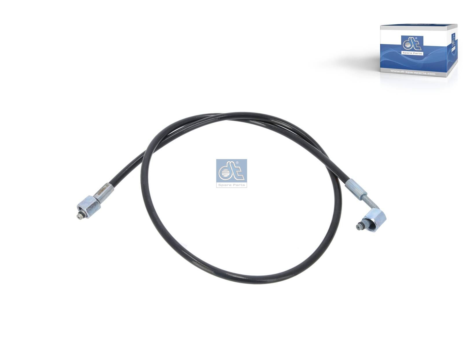 DT Spare Parts 1.00320 Hose line, cabin tilt, M14 x 1,5, L: 1075 mm, 362 bar