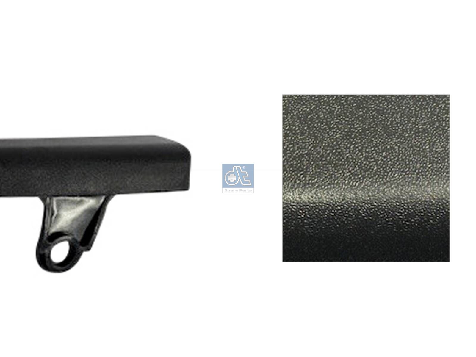 DT Spare Parts 1.00546 Cover, bumper, left