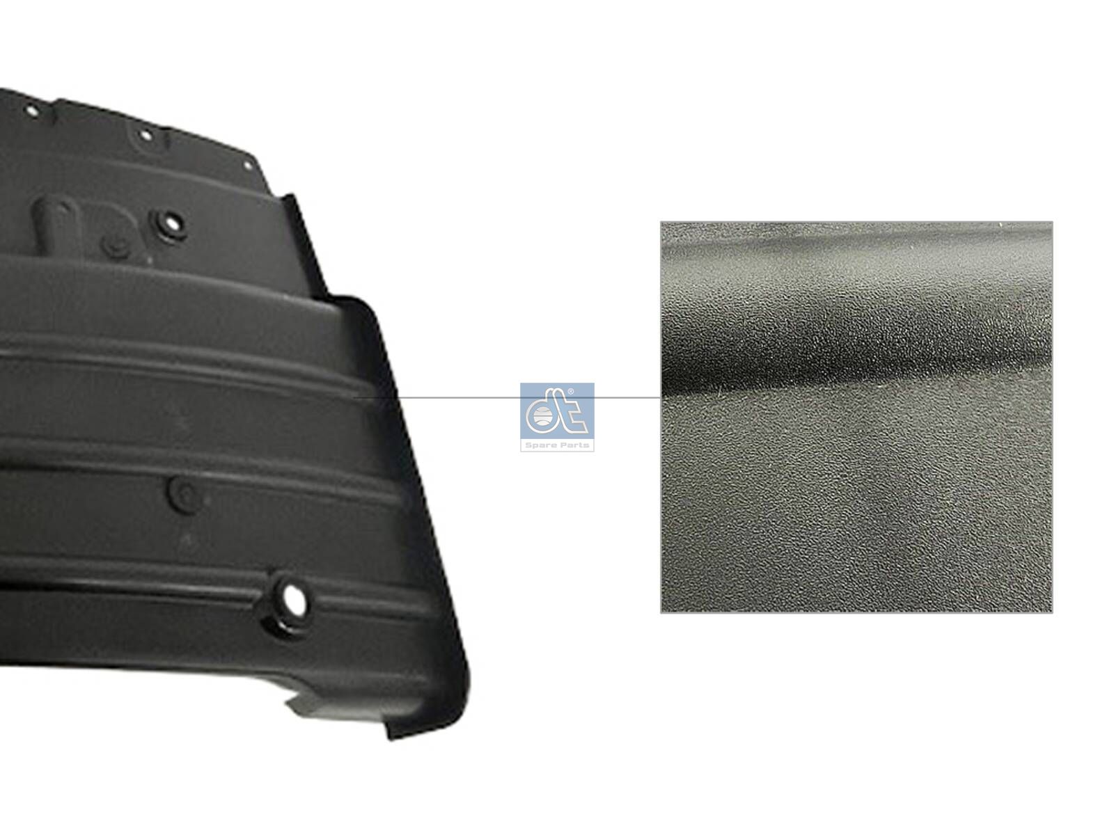 DT Spare Parts 1.00593 Front fender, left