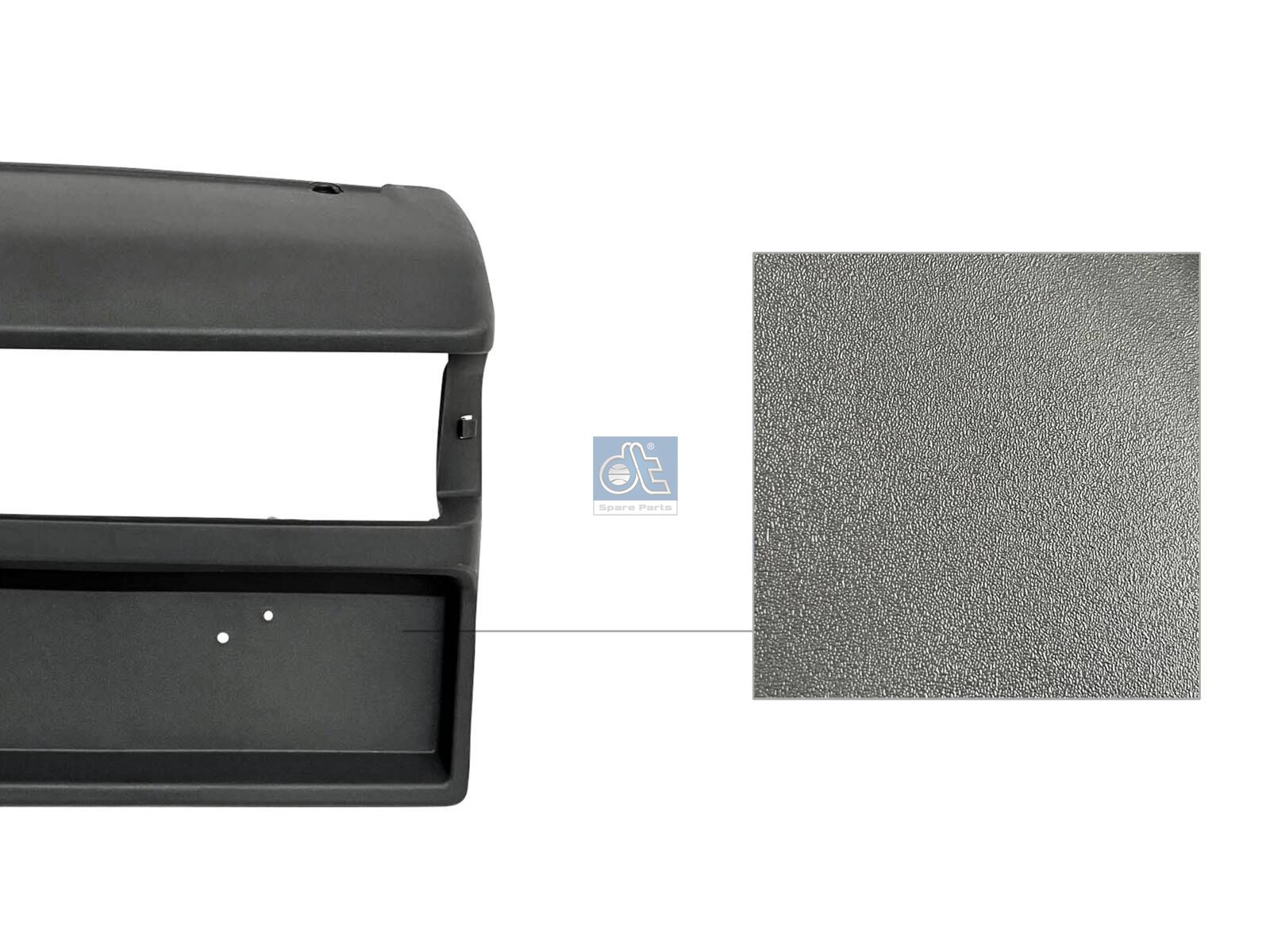 DT Spare Parts 1.00602 Cover, fender, right