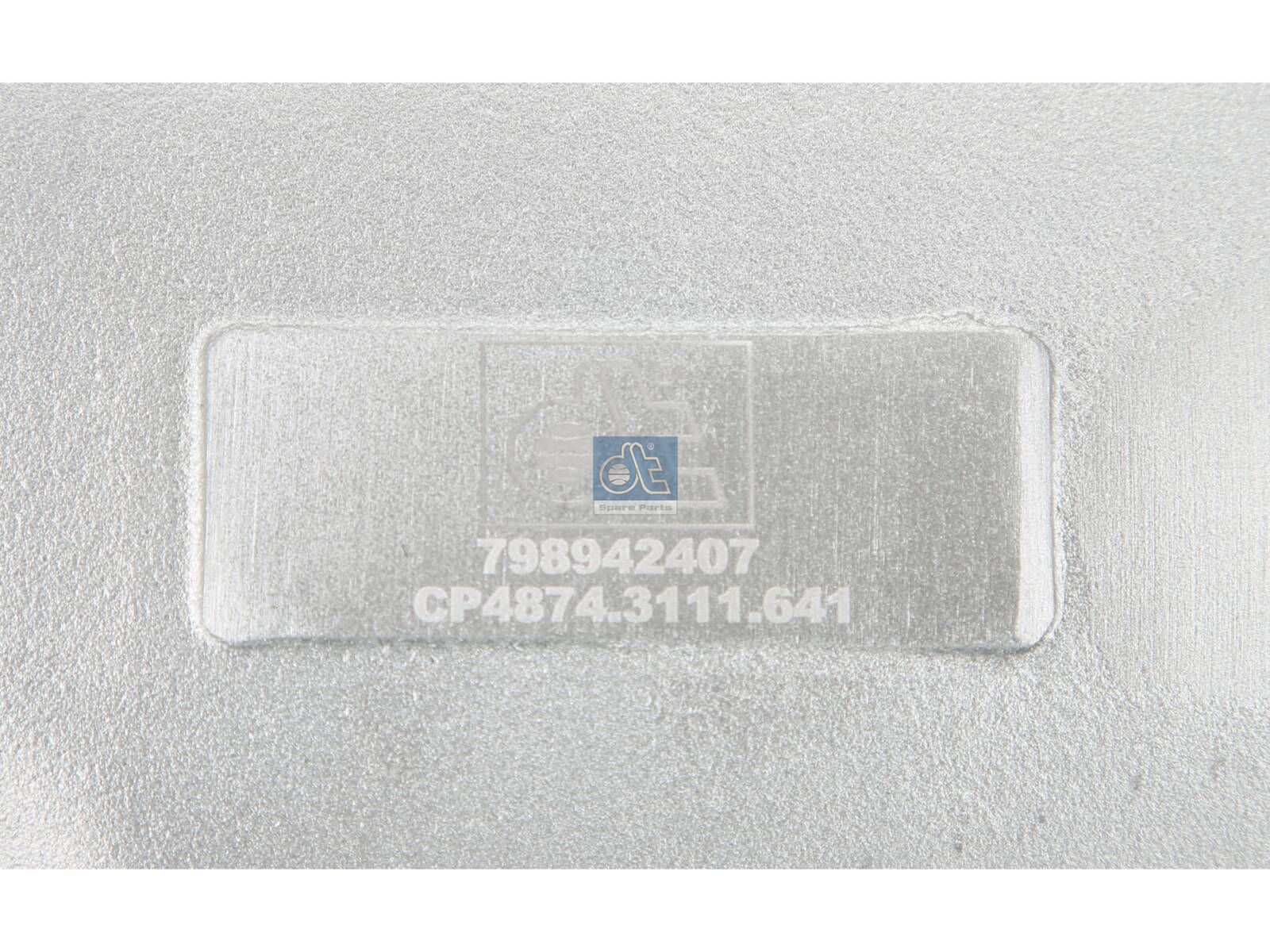DT Spare Parts 1.00641 Charge air pipe
