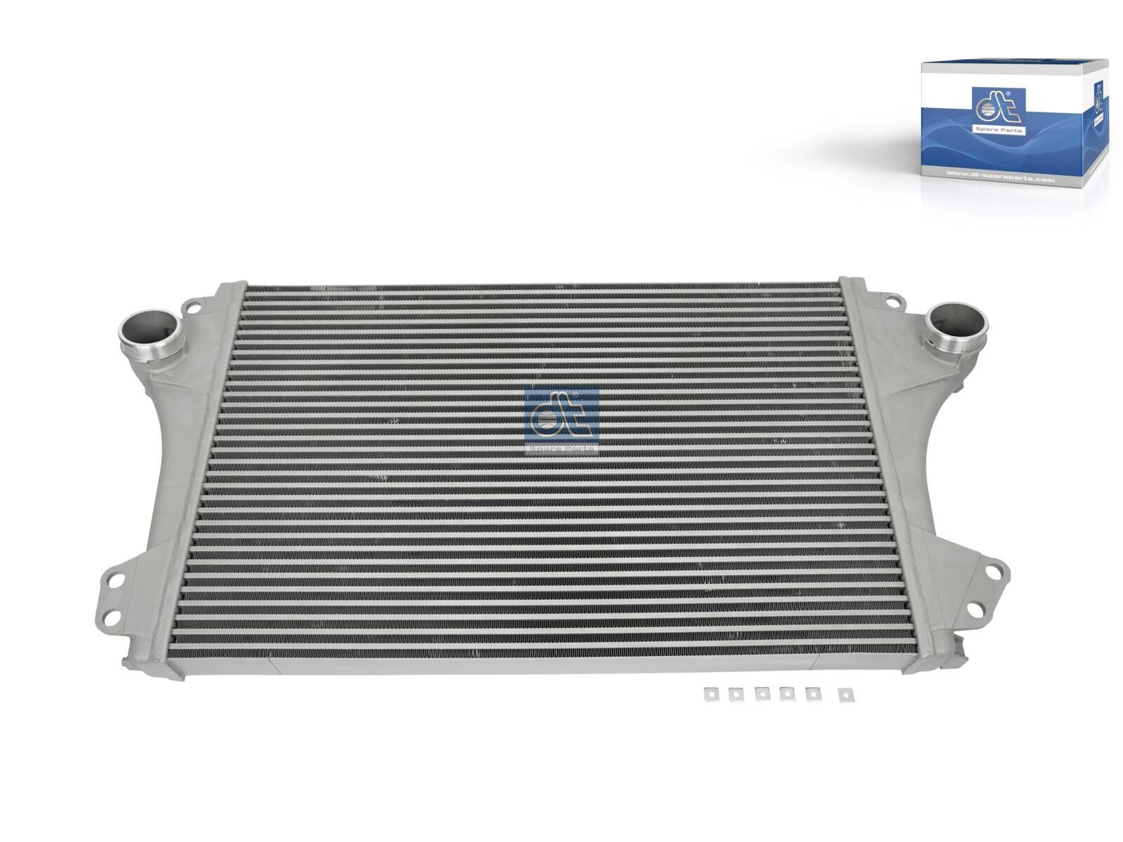 DT Spare Parts 1.00694 Intercooler, L: 970 mm, W: 632 mm, T: 64 mm