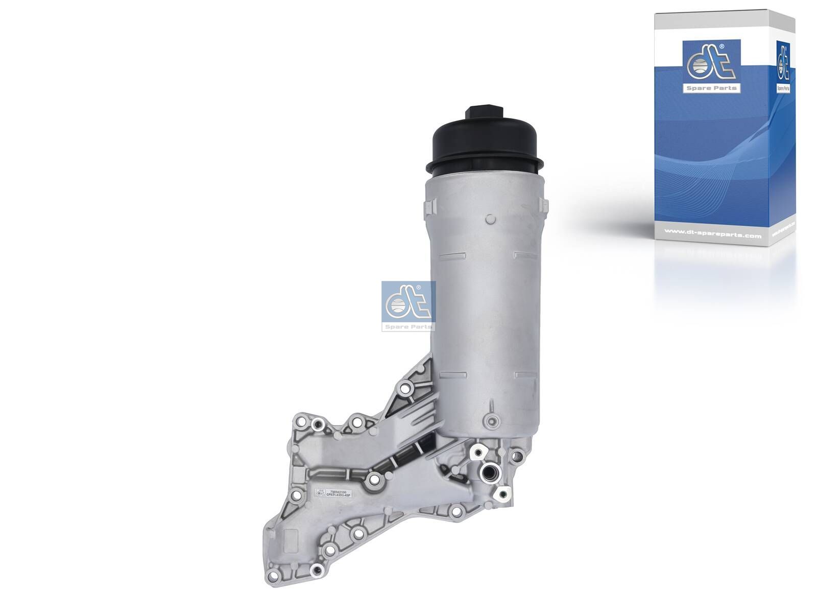 DT Spare Parts 1.10504 Oil filter housing, complete with filter