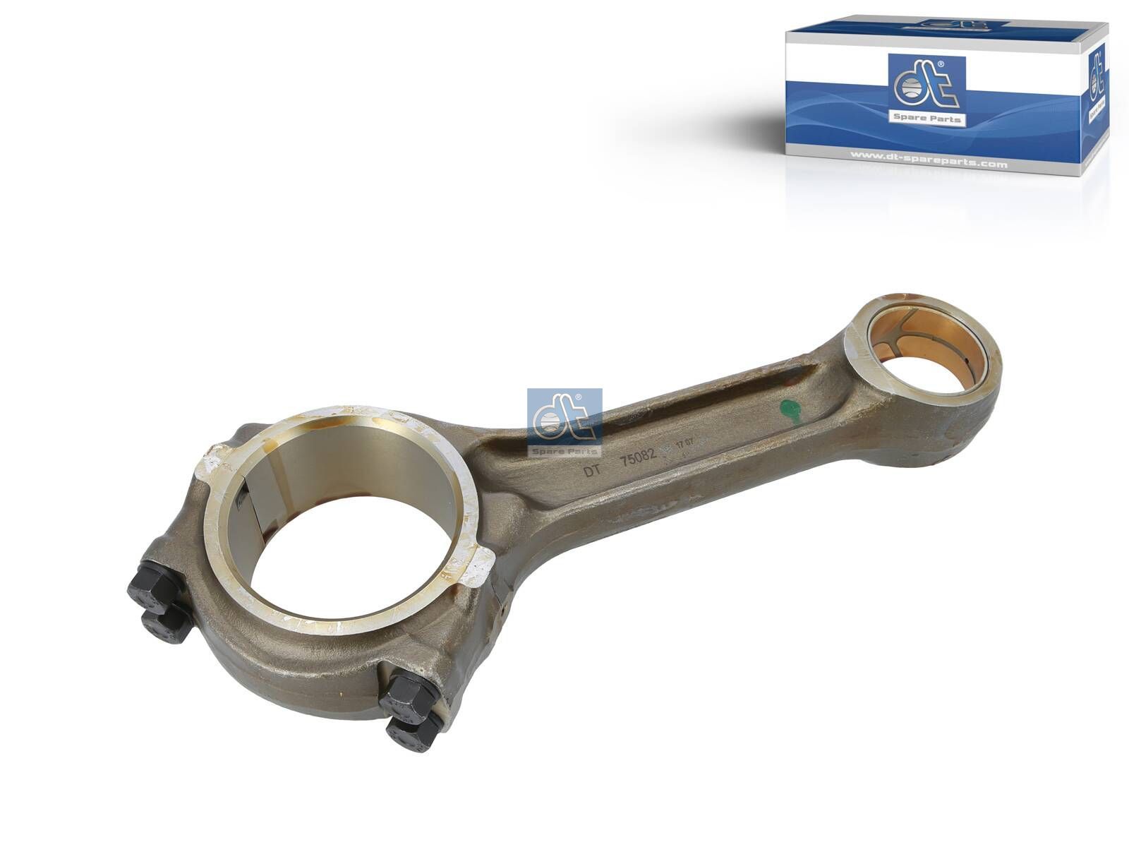 DT Spare Parts 1.10701 Connecting rod, conical head, d1: 50 mm, d2: 88.5 mm, L: 260 mm