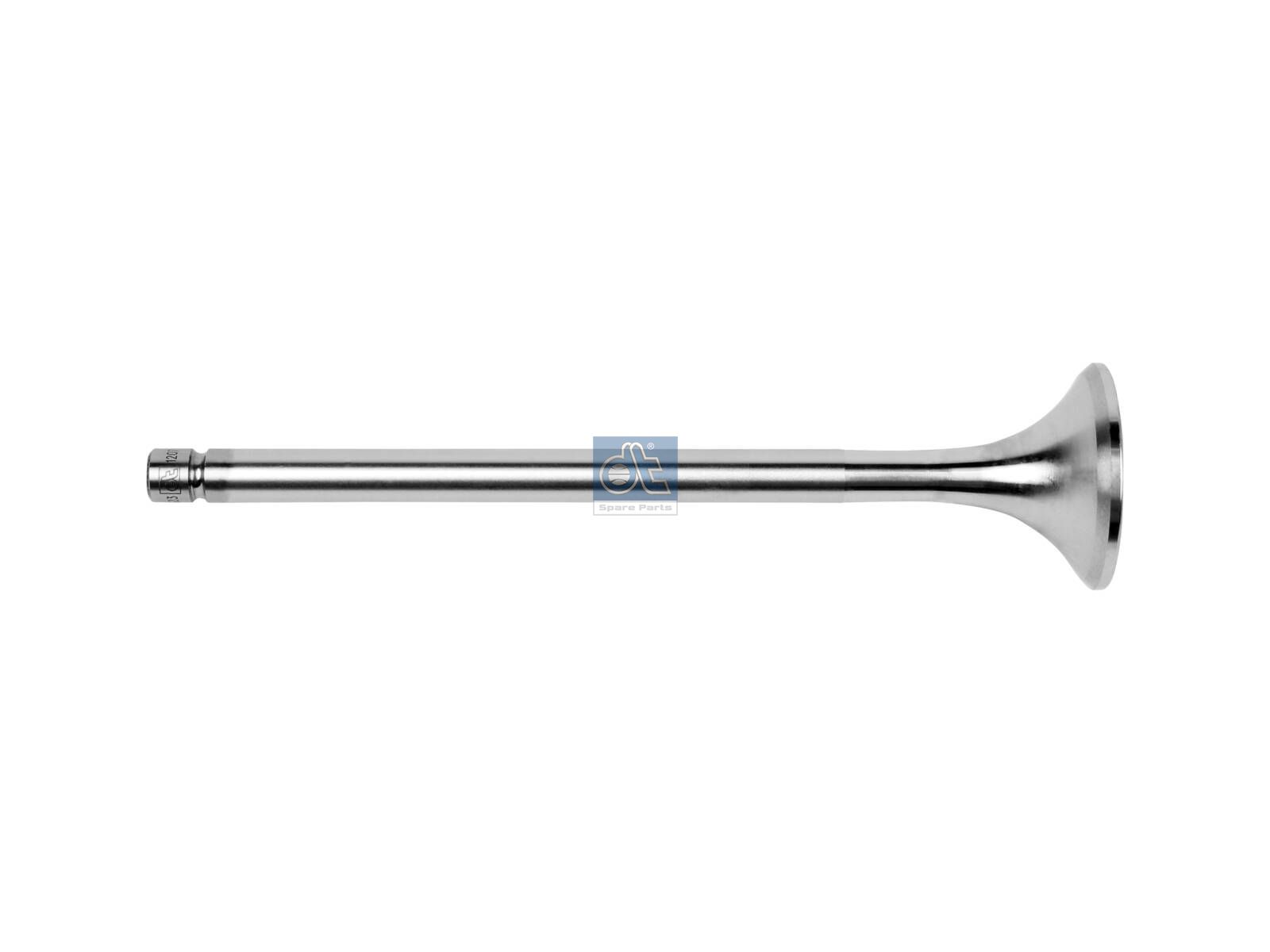 DT Spare Parts 1.10761 Exhaust valve, D1: 10 mm, D2: 41 mm, L: 171.5 mm, α: 46 °