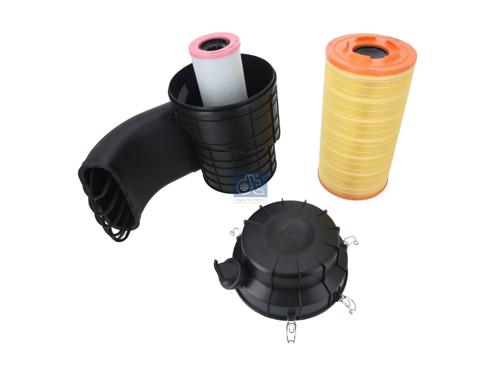 DT Spare Parts 1.10938SP Air filter housing, complete with filter