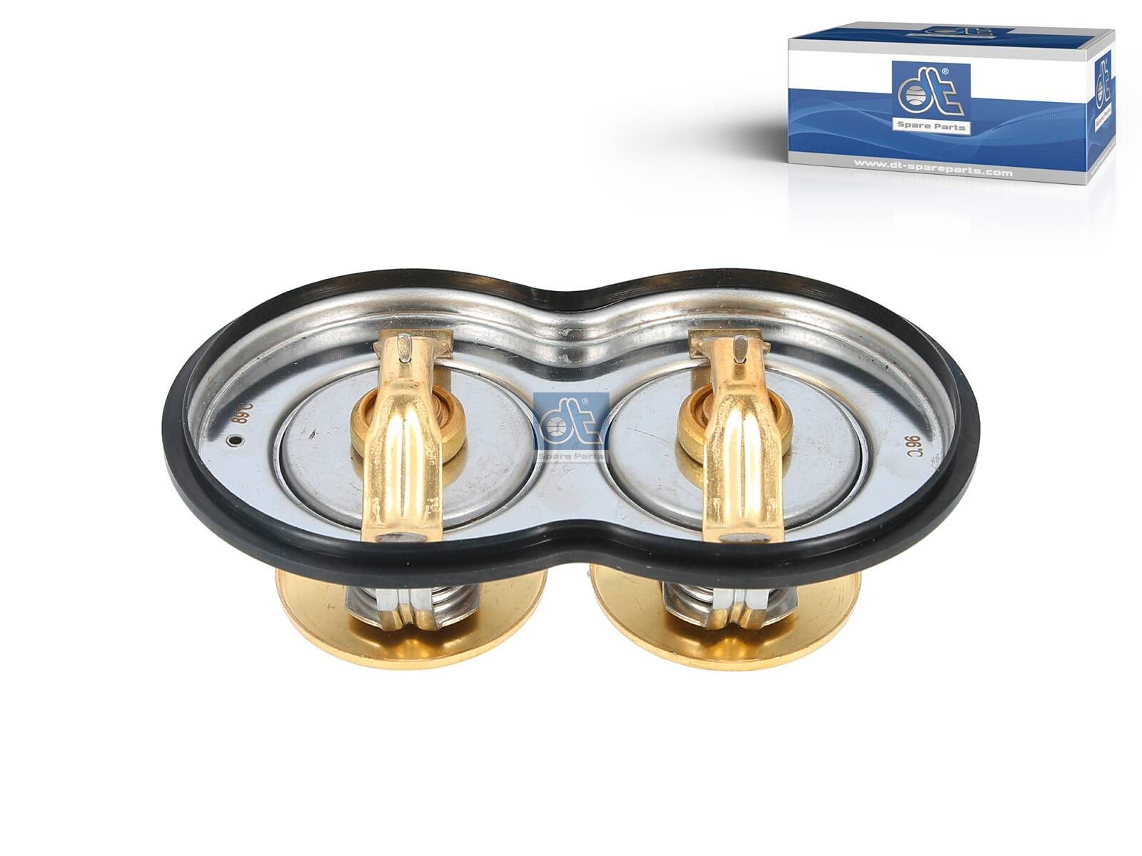 DT Spare Parts 1.11404 Thermostat, with gasket, 96 °C, 89 °C