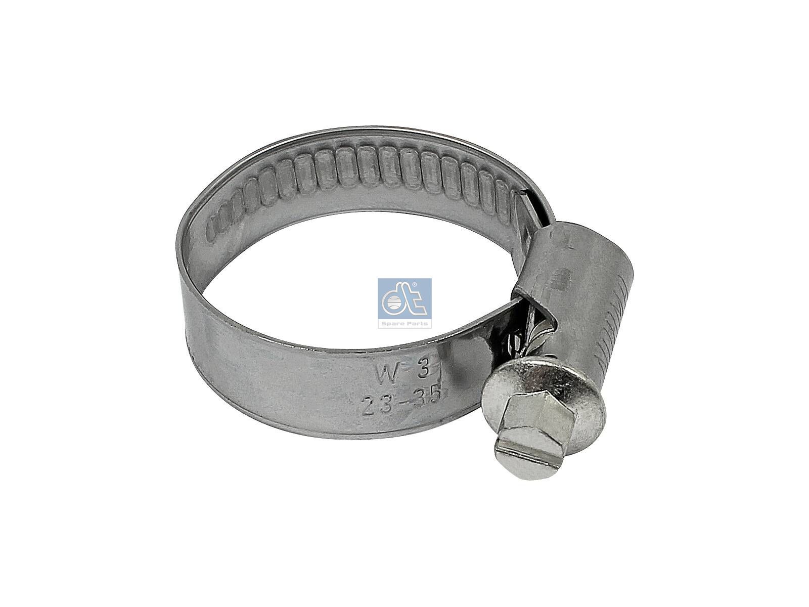 DT Spare Parts 1.11717 Hose clamp, Dmin: 23 mm, Dmax: 35 mm