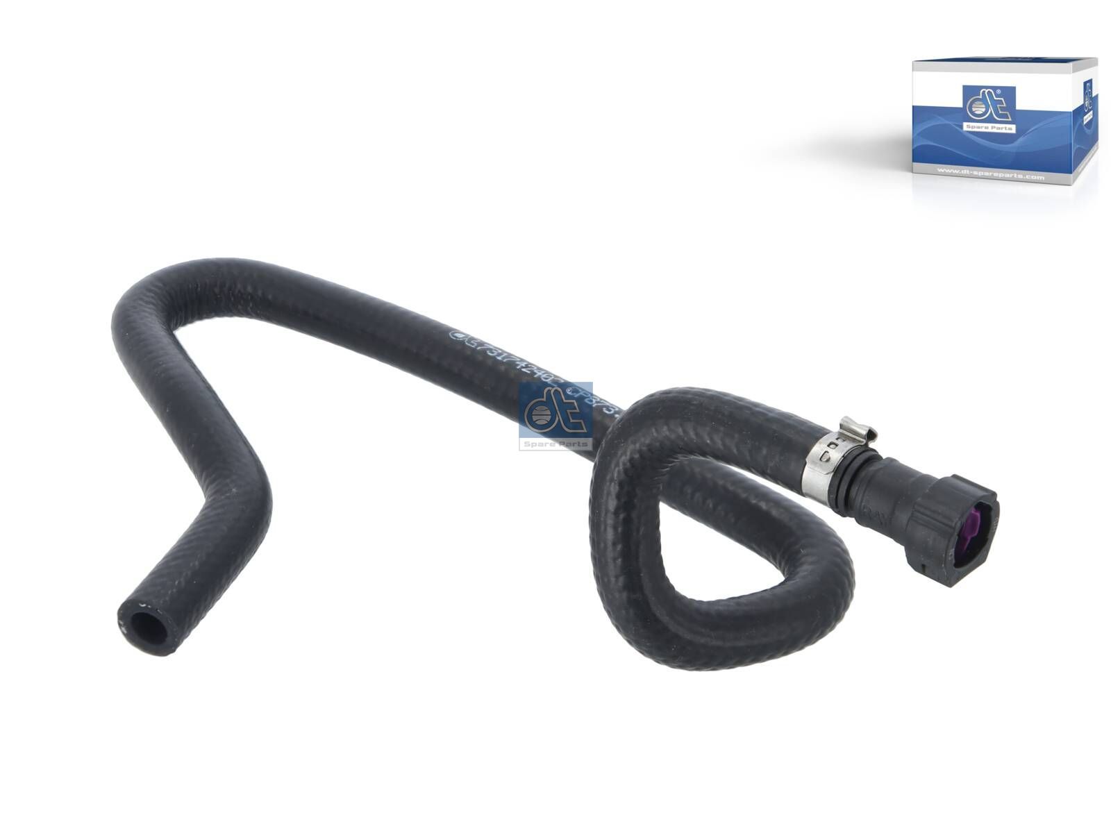 DT Spare Parts 1.11786SP Hose, without spring band clamp