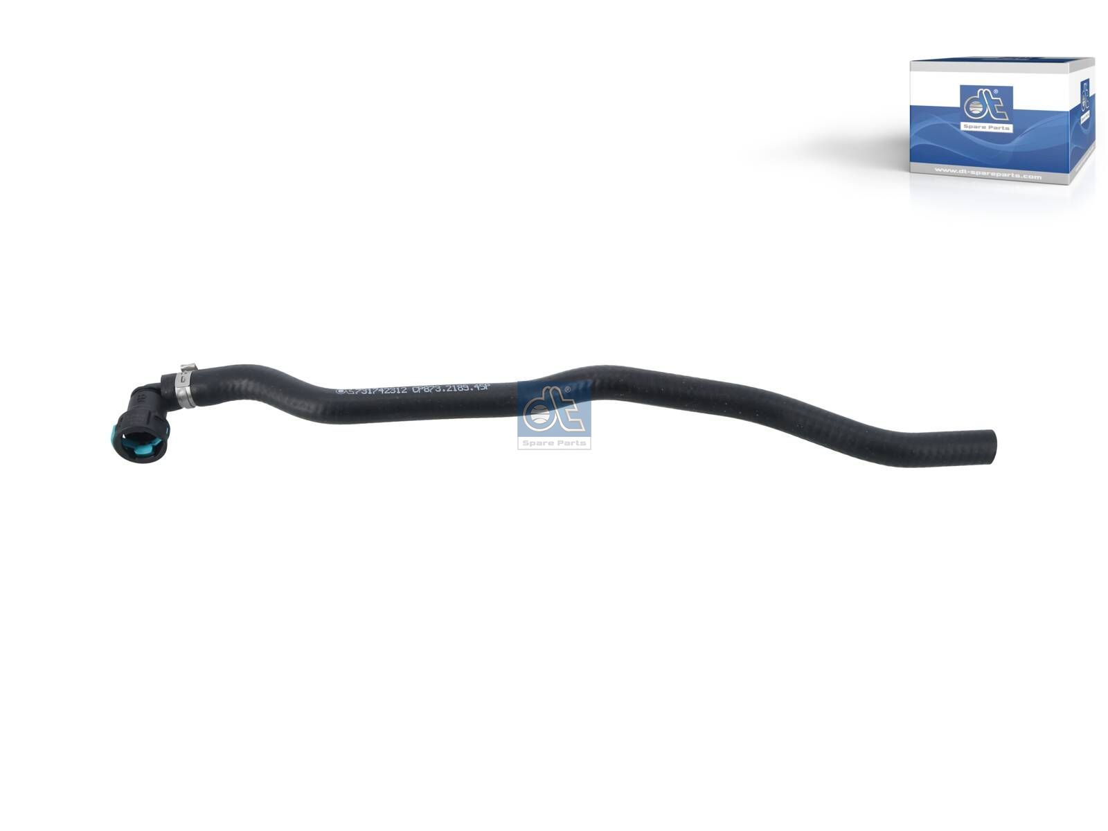 DT Spare Parts 1.11804SP Hose, without spring band clamp