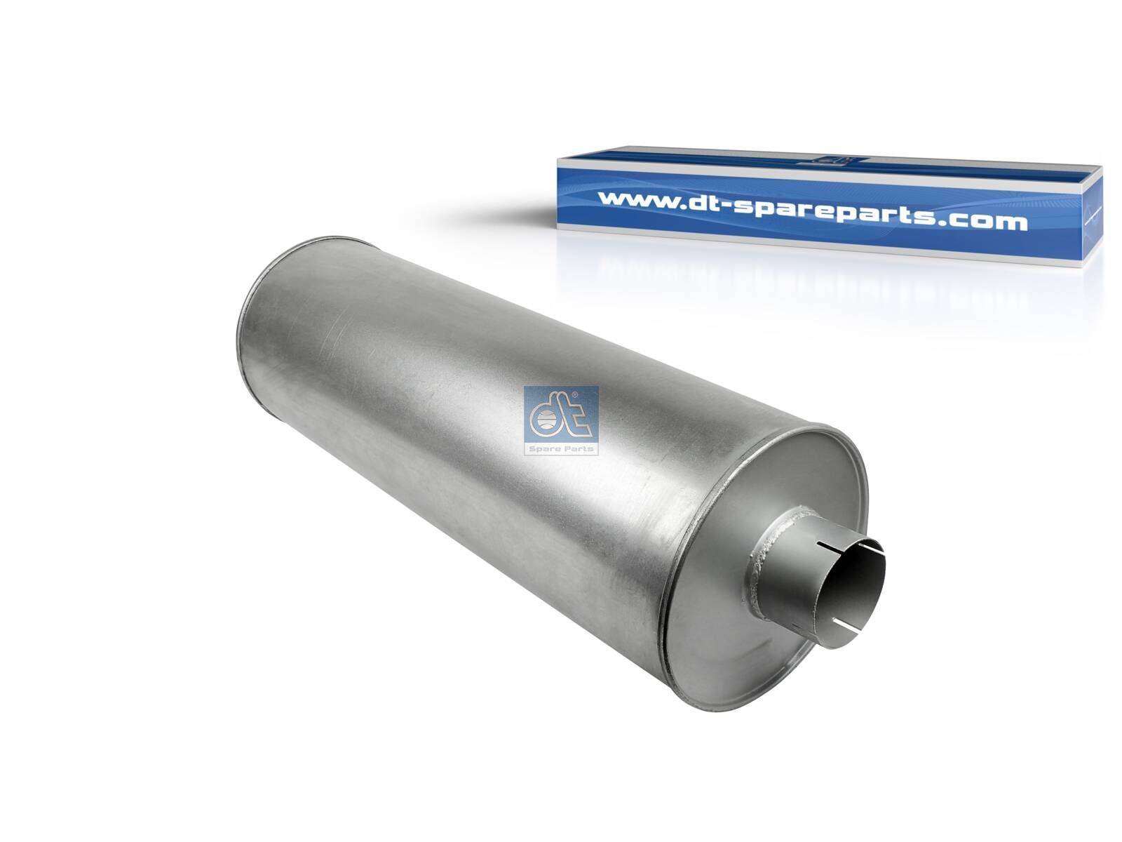 DT Spare Parts 1.12334 Silencer, L: 1020 mm, W: 300 mm, H: 300 mm