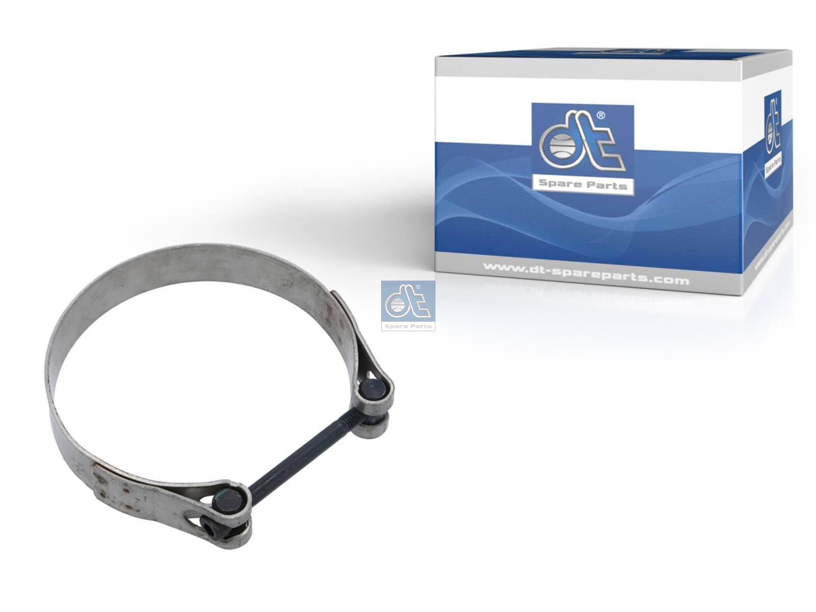 DT Spare Parts 1.12803 Clamp, Dmin: 110 mm, Dmax: 135 mm