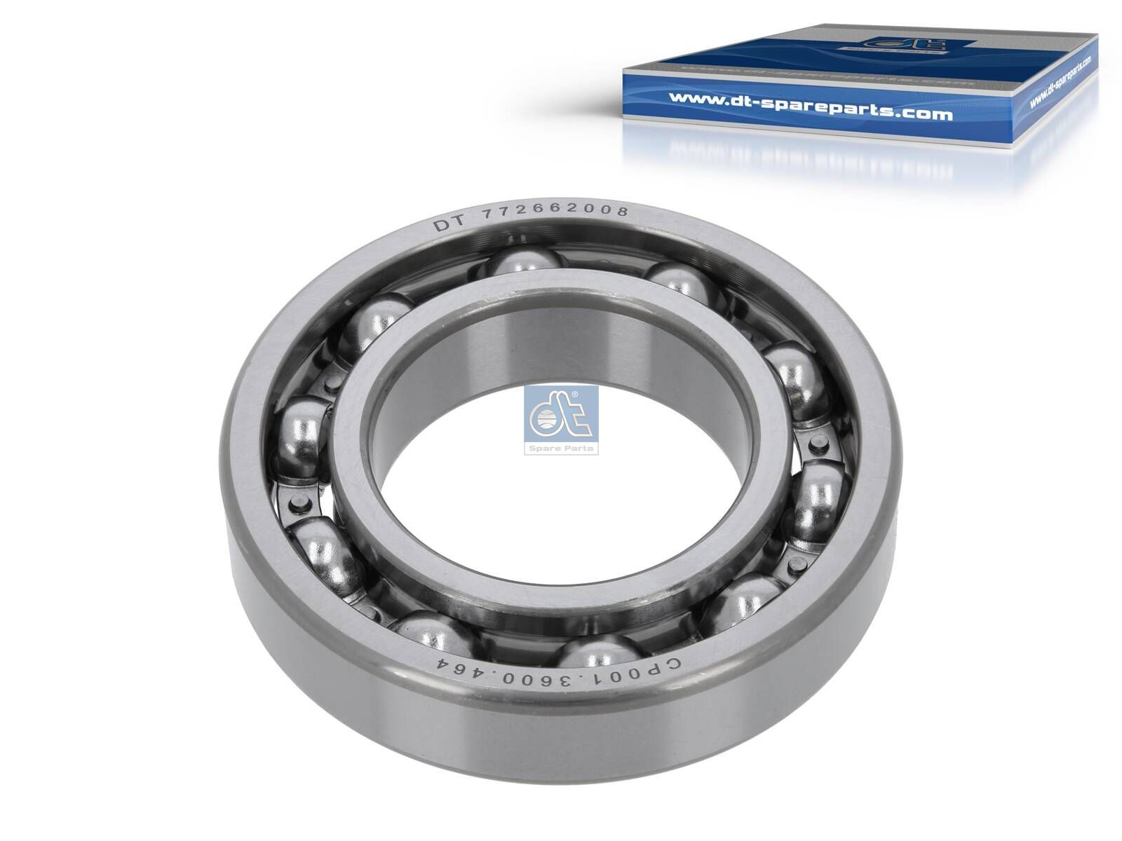 DT Spare Parts 1.16464 Ball bearing, d: 55 mm, D: 100 mm, H: 21 mm