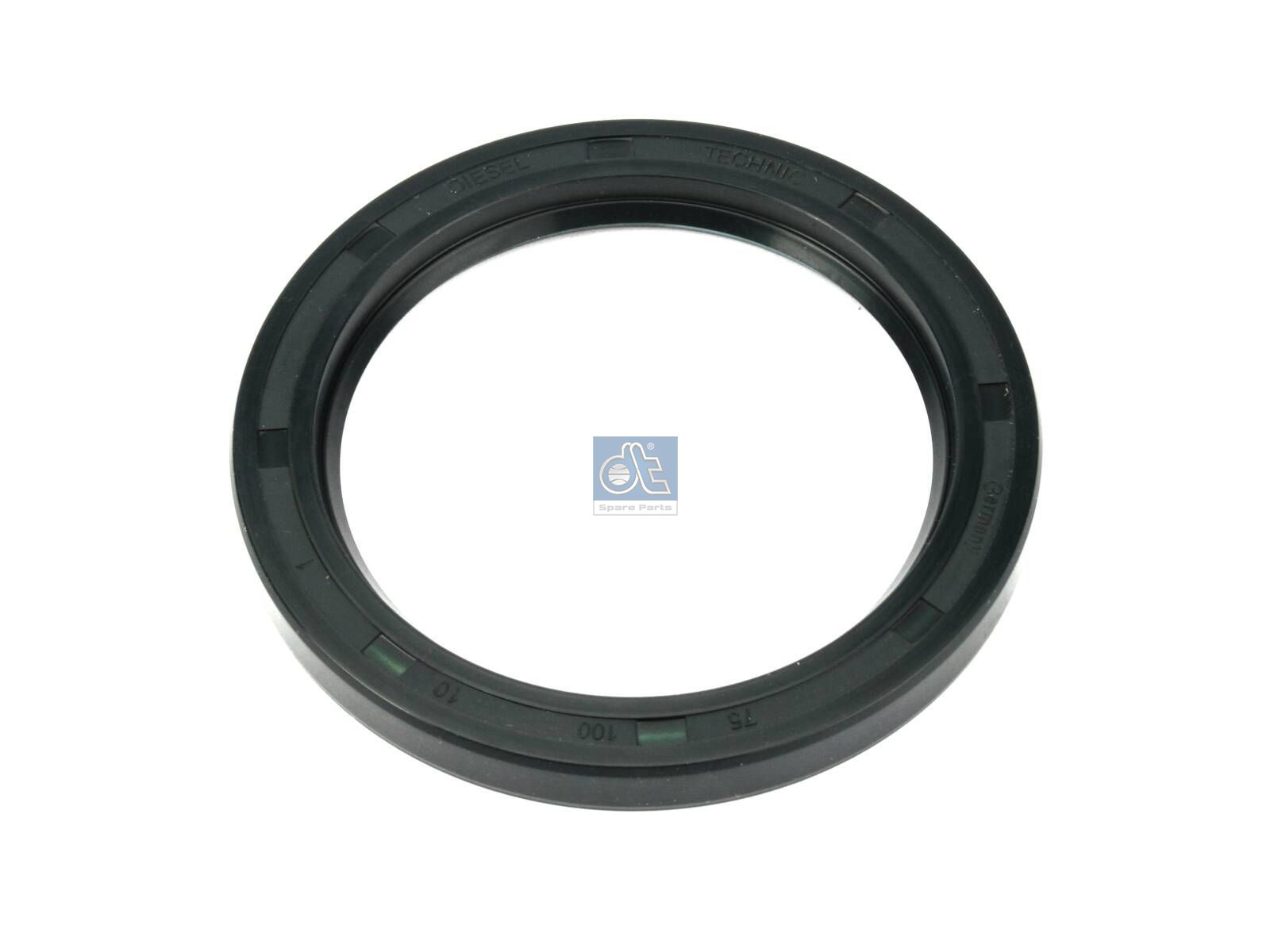 DT Spare Parts 1.17005 Oil seal, d: 75 mm, D: 100 mm, H: 10 mm