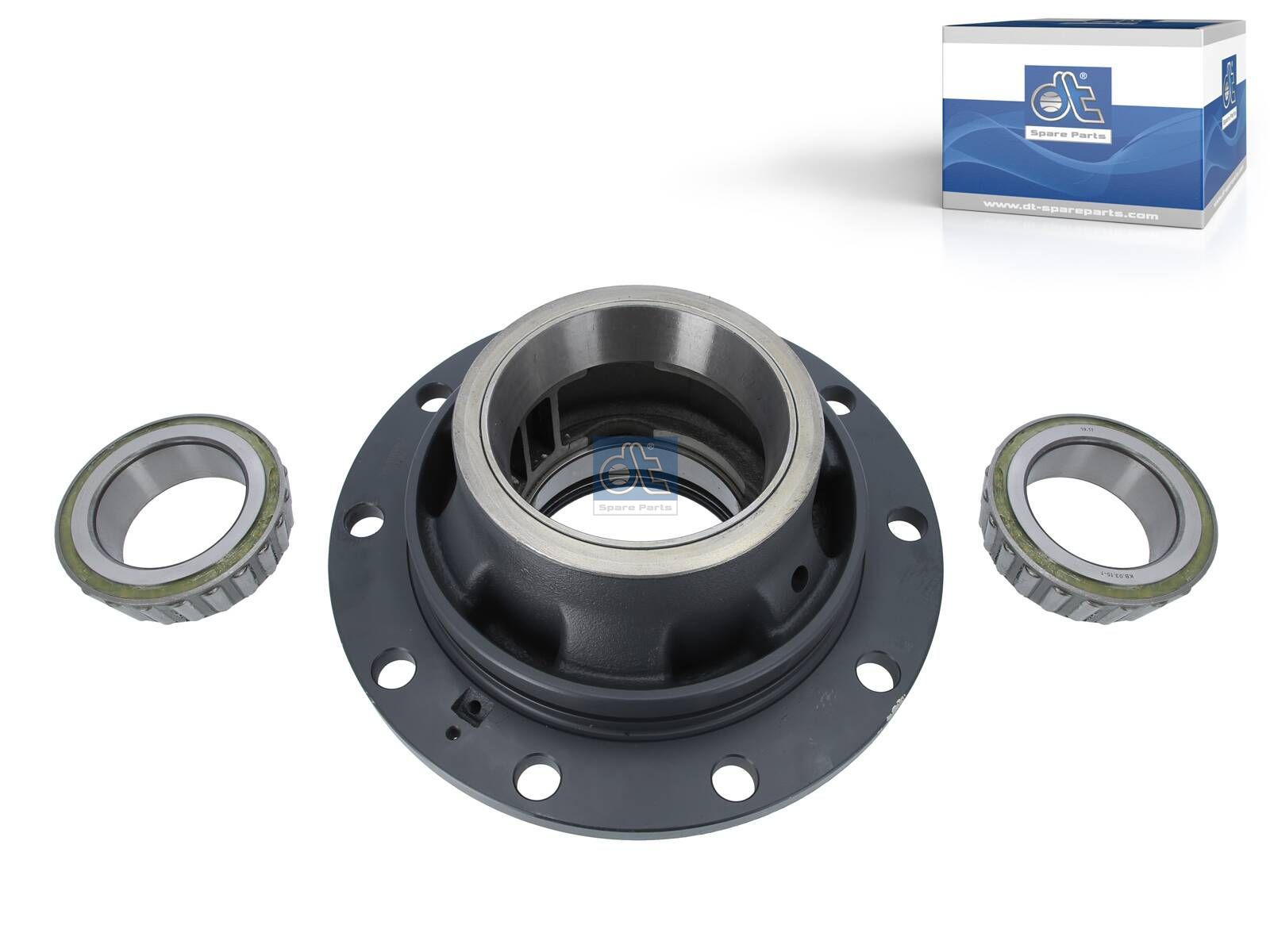DT Spare Parts 1.17369 Wheel hub, with bearing