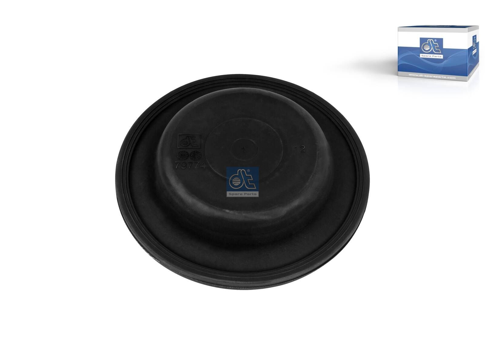 DT Spare Parts 1.18031 Diaphragm, D: 139 mm, T: 31 mm