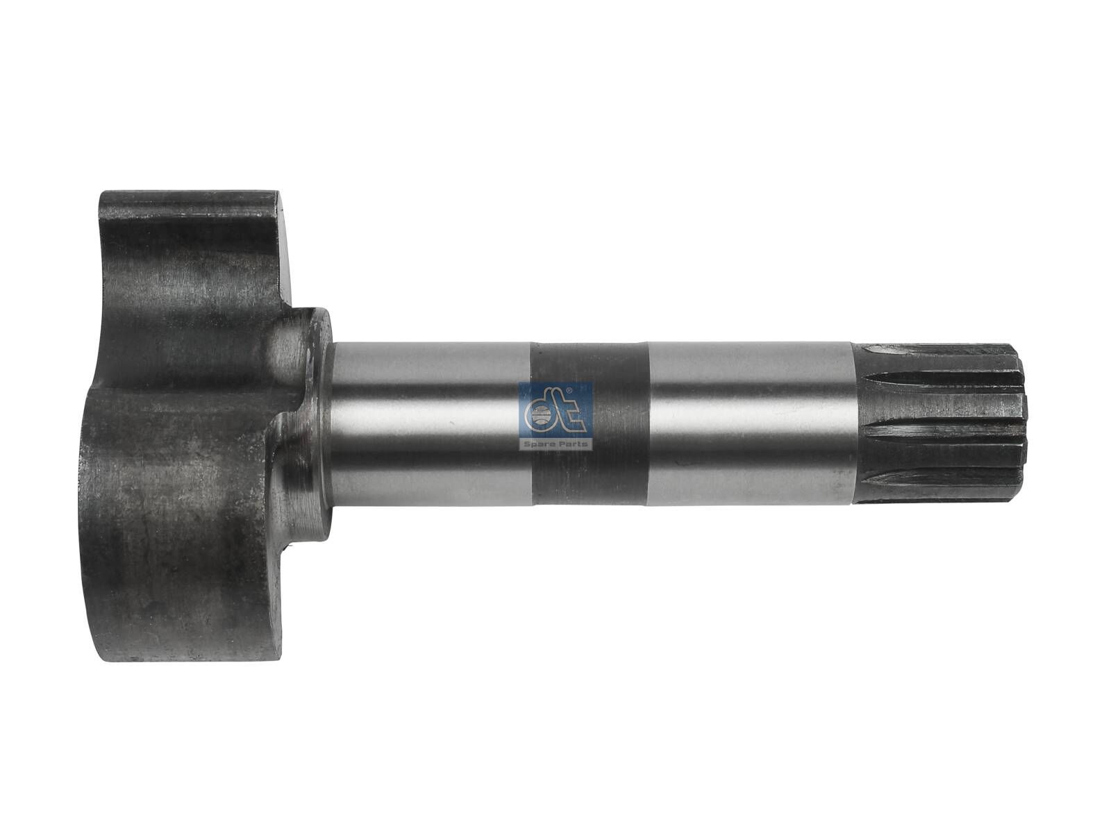 DT Spare Parts 1.18175 Brake camshaft, left, D: 38 mm, SAE 1 1/2'' 10, L1: 210 mm, L2: 40 mm, L3: 159 mm, 10 teeth