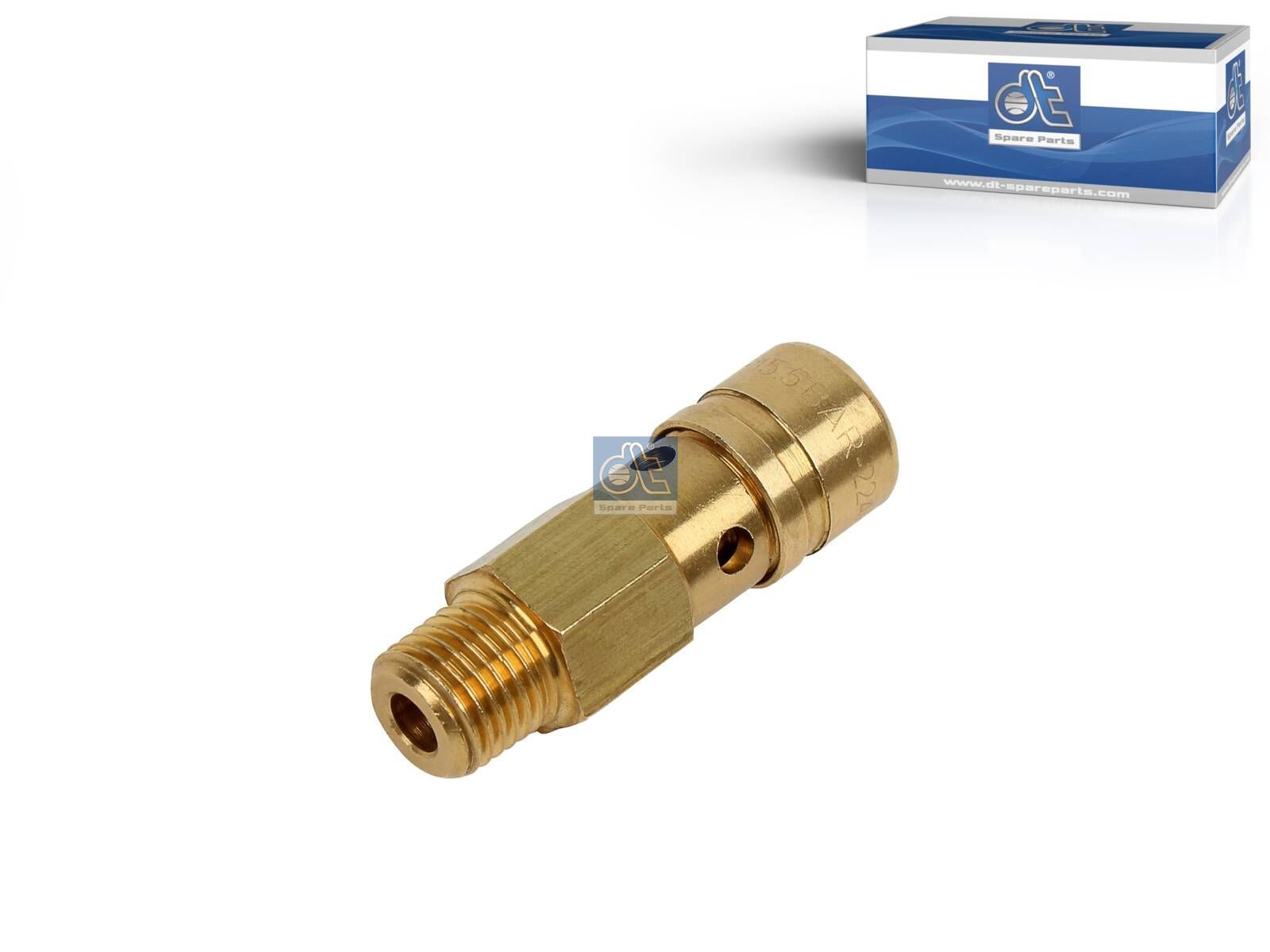 DT Spare Parts 1.18317 Safety valve, M14 x 1,5, 15.5 bar