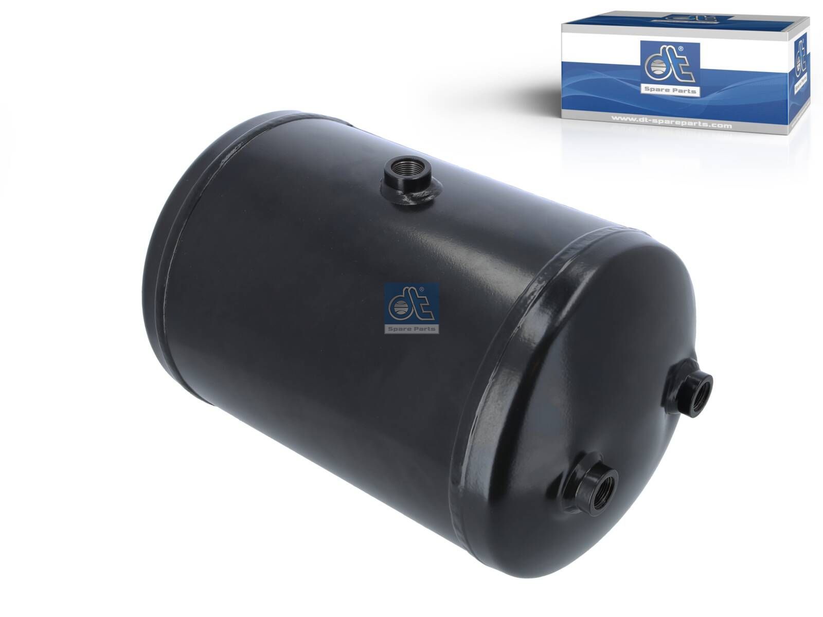 DT Spare Parts 1.18391 Air tank, 16 l, D: 246 mm, M22 x 1,5, L: 410 mm, 14 bar