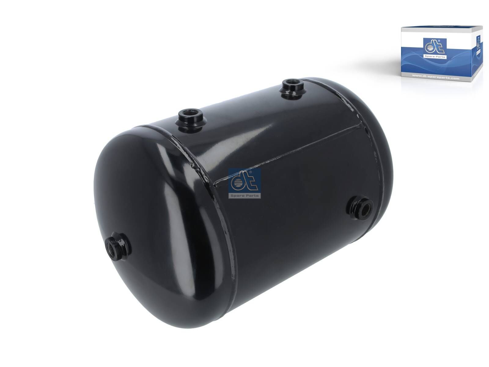 DT Spare Parts 1.18414 Air tank, 30 l, D: 310 mm, M22 x 1,5, L: 483 mm, 14.5 bar