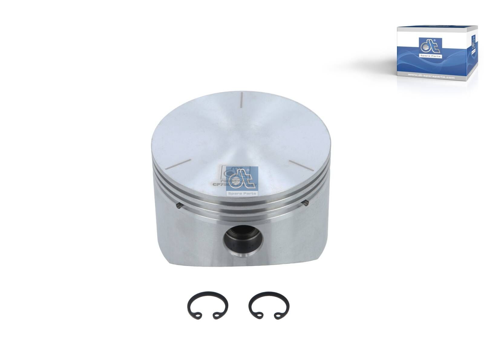 DT Spare Parts 1.18547 Piston, without piston rings, D: 87 mm