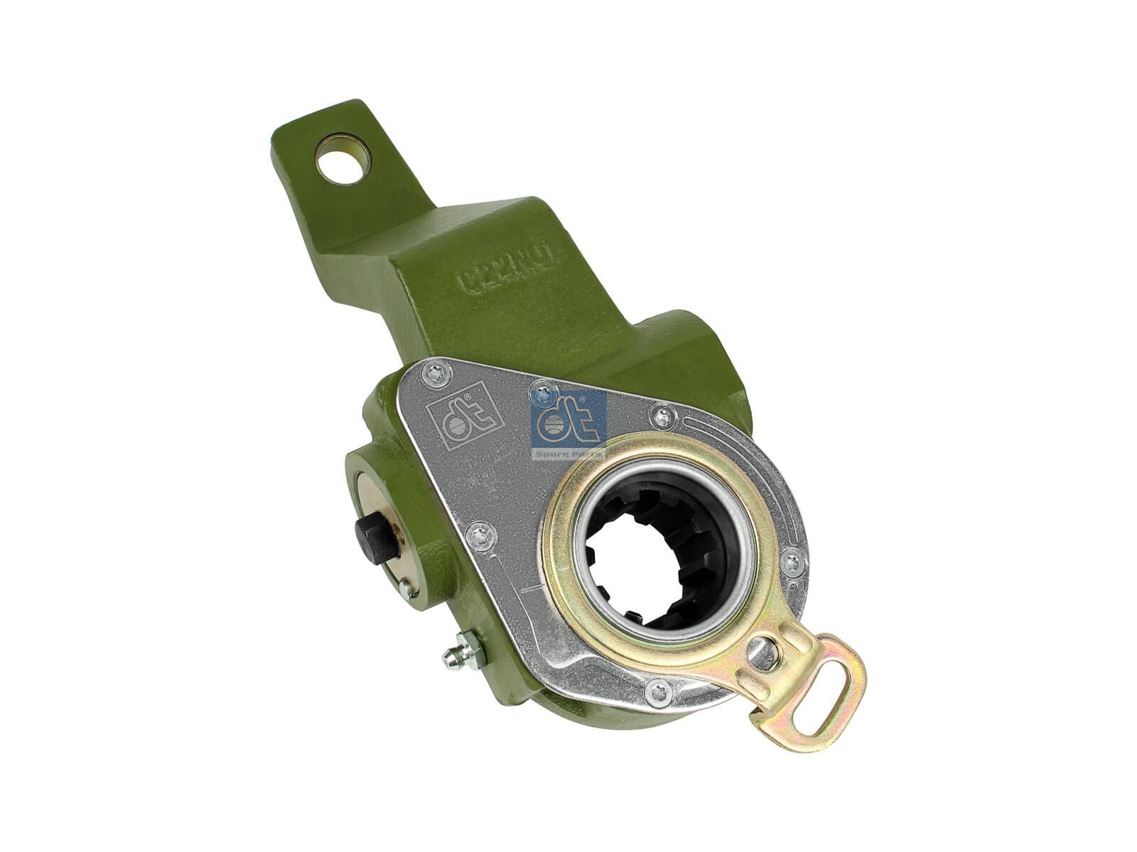 DT Spare Parts 1.18619 Slack adjuster, automatic, right, SAE 1 1/2'' 10, b: 16 mm, Lb: 165 mm, Ol: 75 mm, 10 teeth