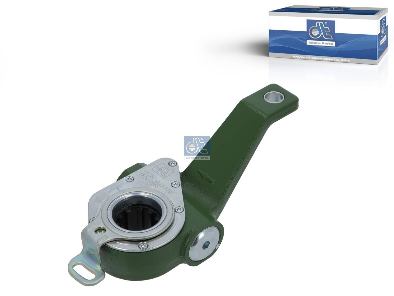 DT Spare Parts 1.18630 Slack adjuster, automatic, right, SAE 1 1/2'' 10, b: 16 mm, Lb: 165 mm, Or: 65 mm, 10 teeth