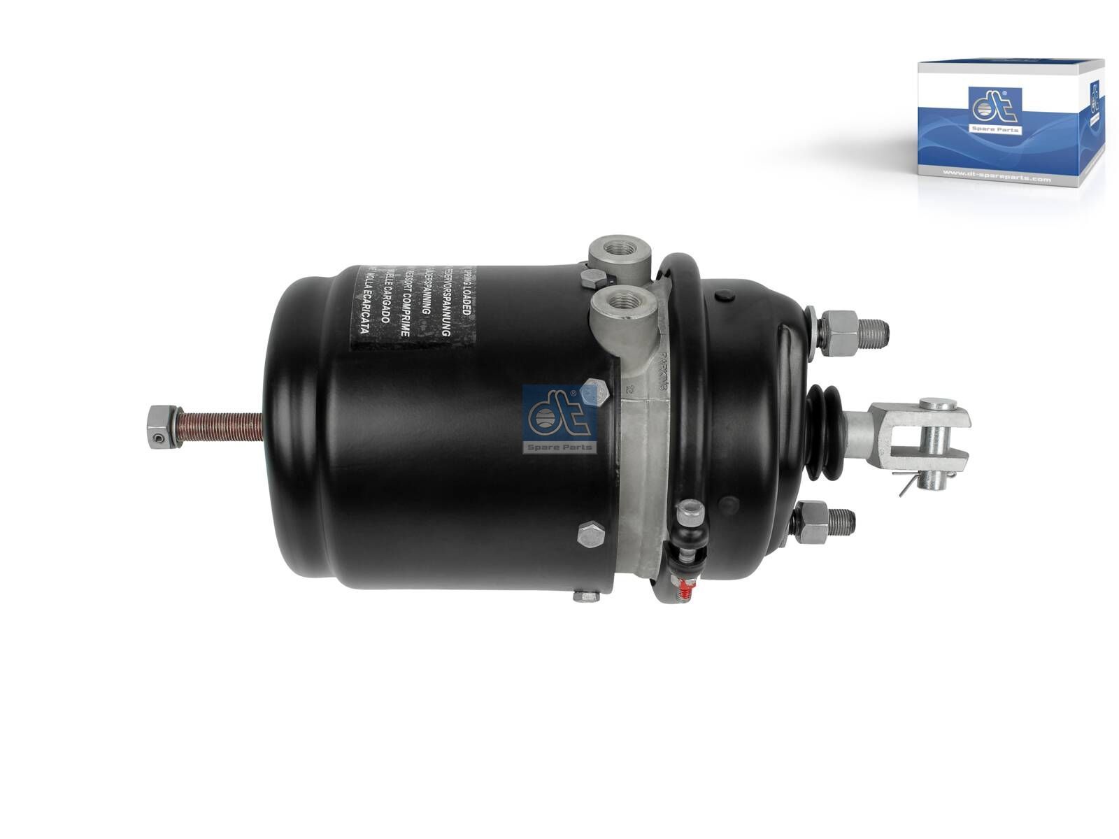 DT Spare Parts 1.18886 Spring brake cylinder, M16 x 1,5, Ls: 65 mm, Lp: 70 mm