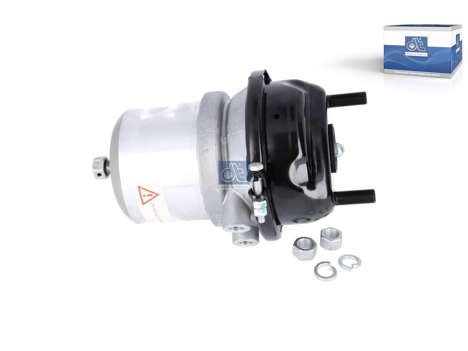 DT Spare Parts 1.18932 Spring brake cylinder, left, M16 x 1,5, Ls: 64 mm, Lp: 15 mm