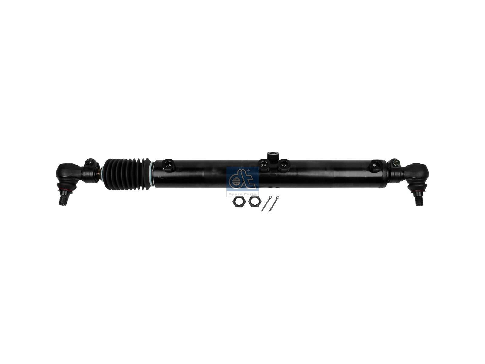 DT Spare Parts 1.19176 Steering cylinder, D: 70 mm, M18 x 1,5, M20 x 1,5, M26 x 1,5, L: 780 mm, 180 bar, Ls: 200 mm