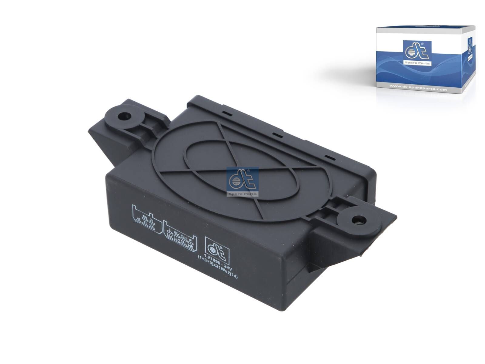 DT Spare Parts 1.21096 Turn signal relay, 24 V, 21 W, 13 poles