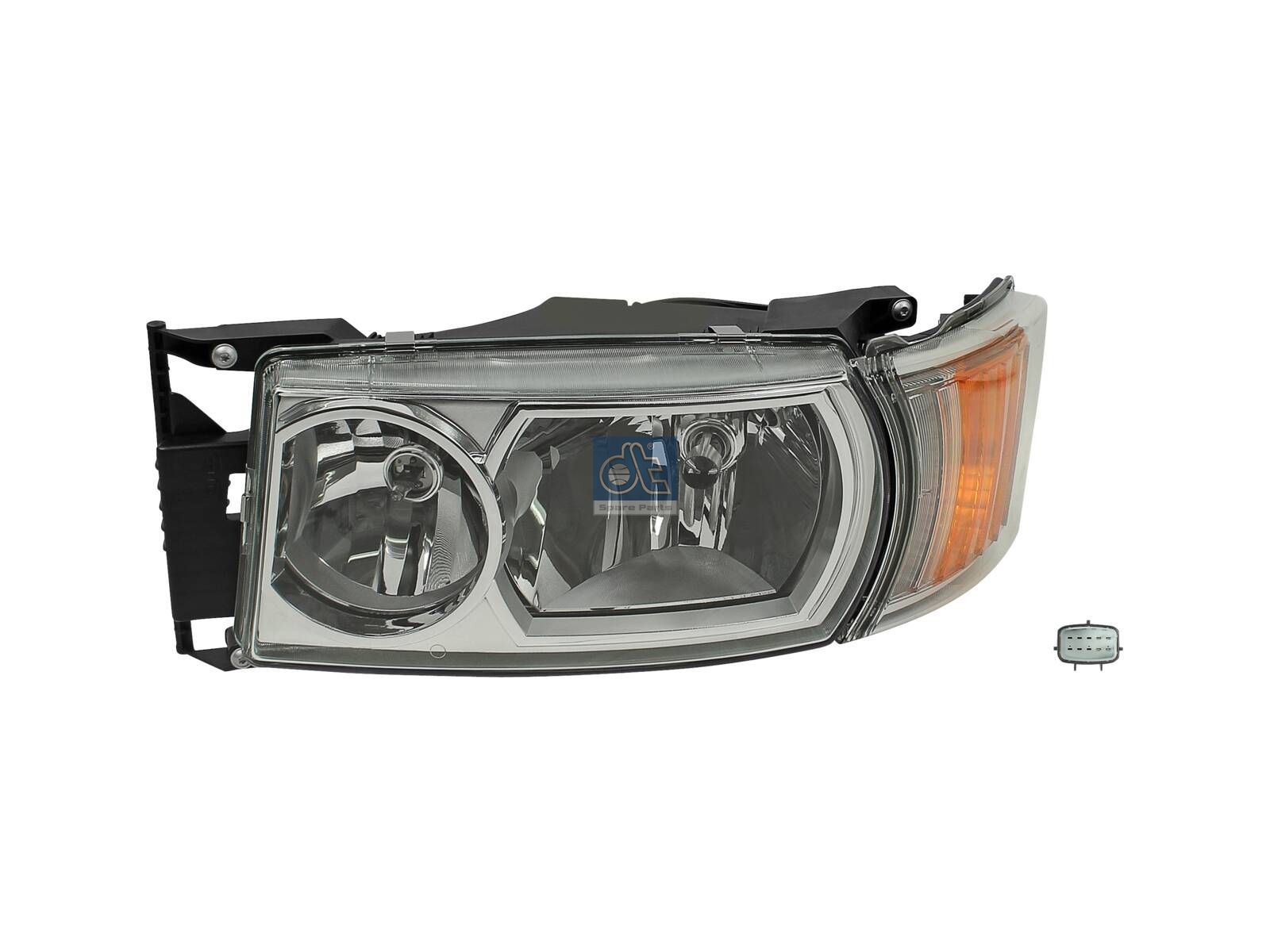 DT Spare Parts 1.21694 Headlamp, left, 24 V, H7