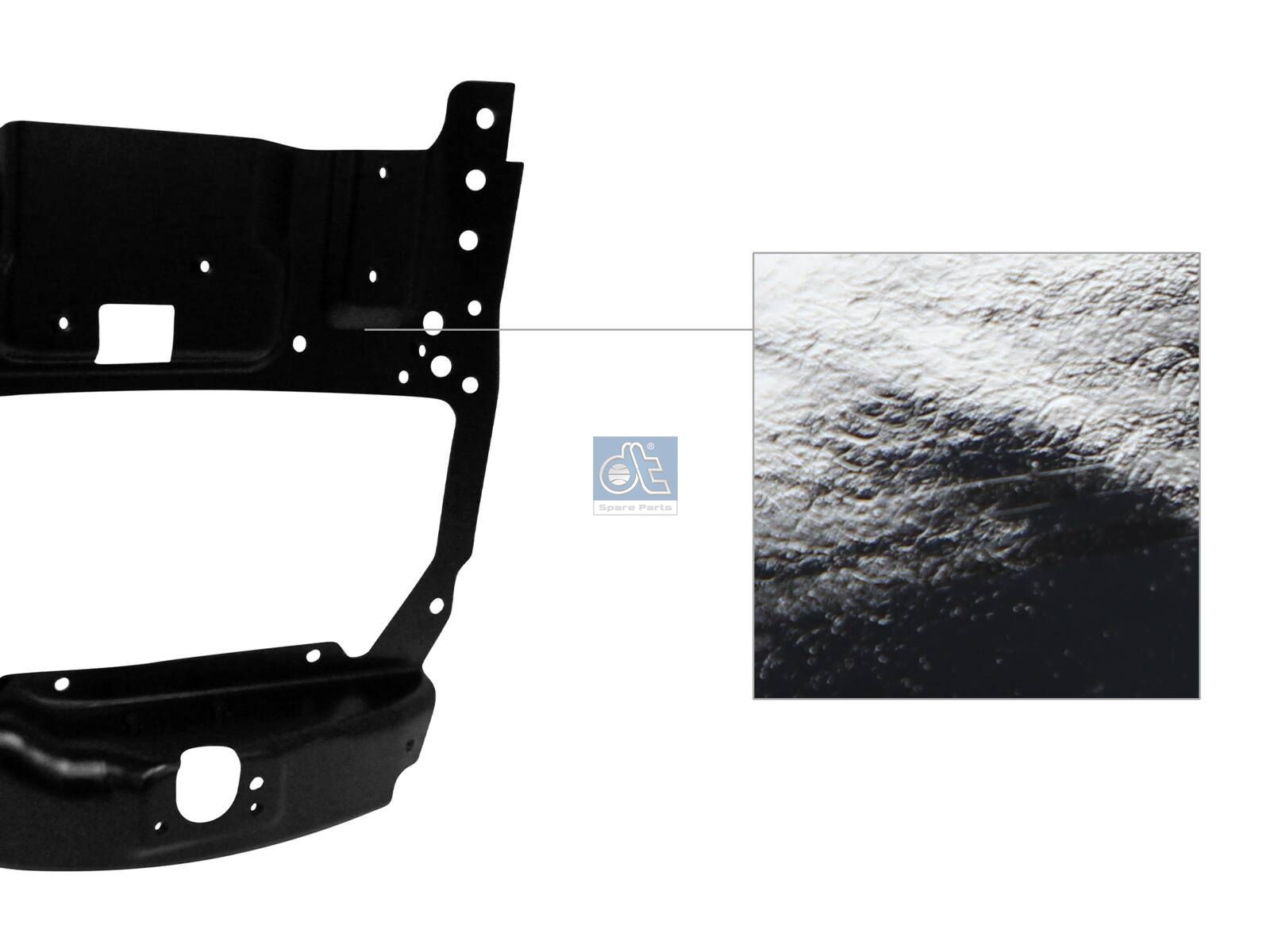 DT Spare Parts 1.21815 Headlamp bracket, left