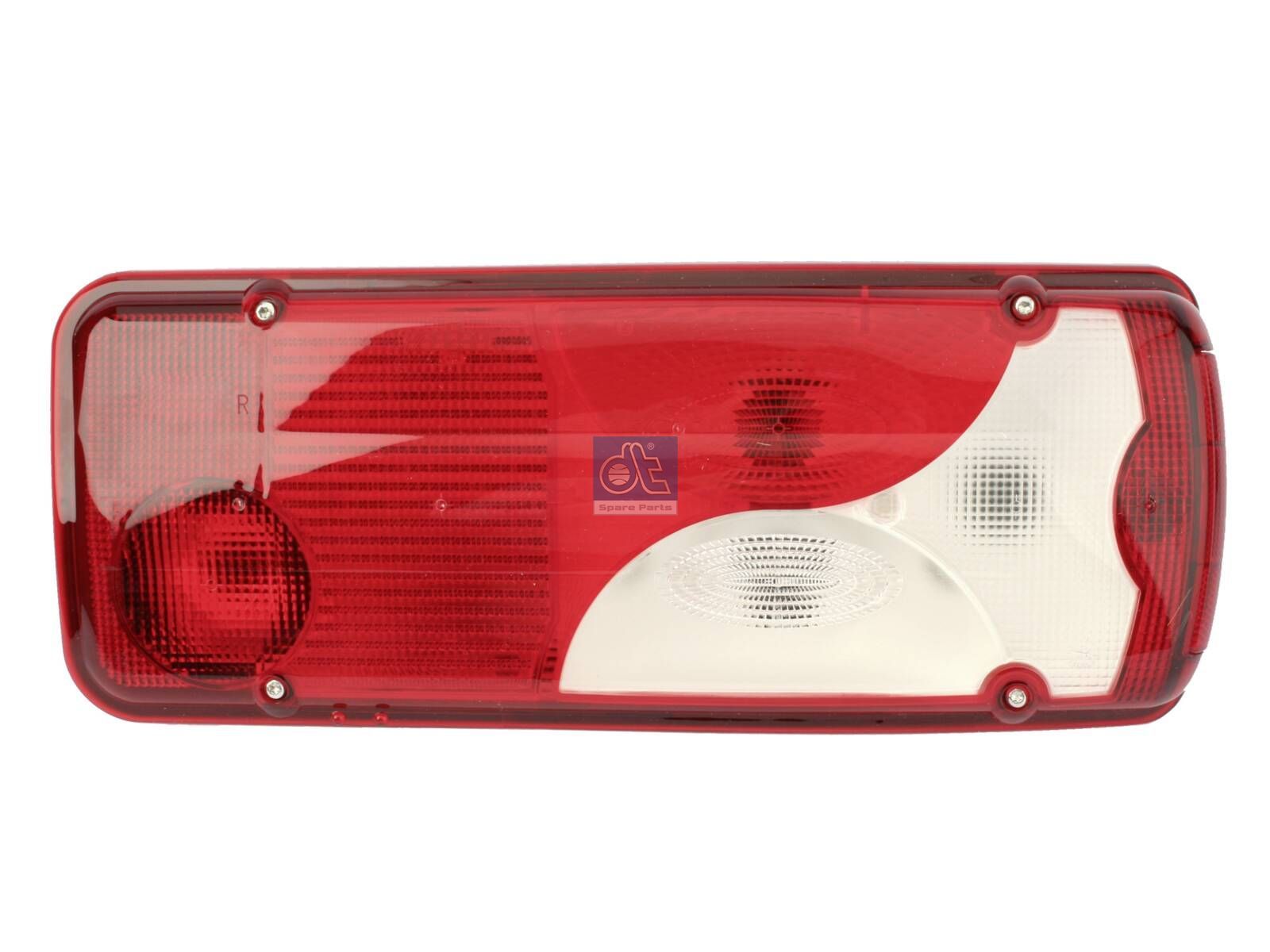 DT Spare Parts 1.21826 Tail lamp, right, 24 V, Lb: 152 mm, L: 400 mm, H: 160 mm, T: 88.5 mm