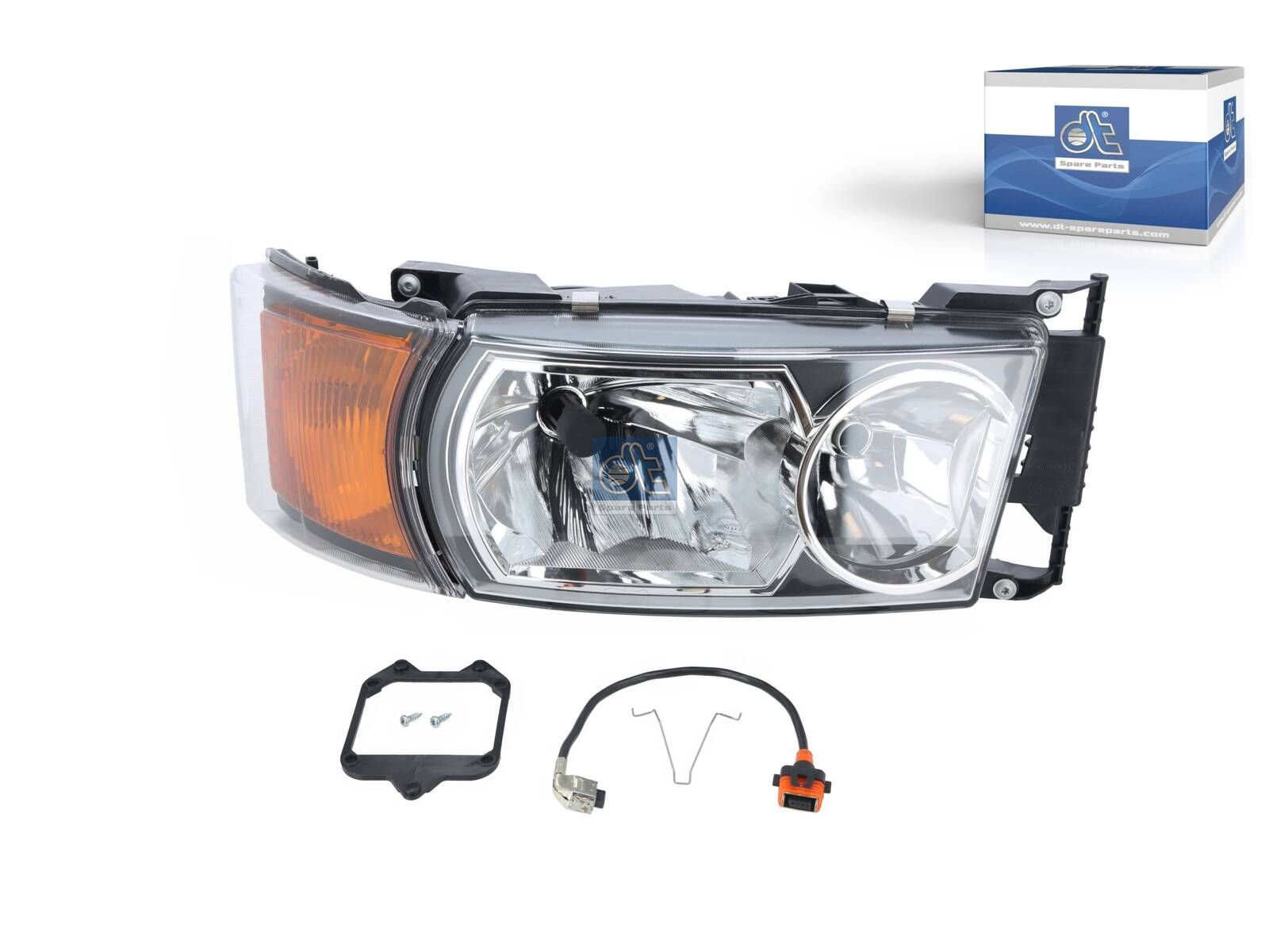 DT Spare Parts 1.21975 Headlamp, right, without ballast unit, Xenon