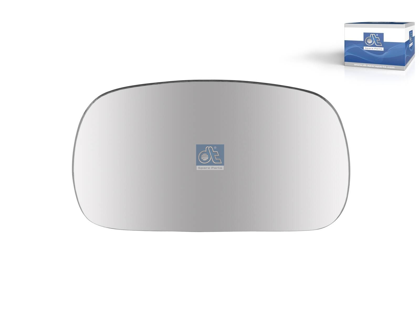 DT Spare Parts 1.22022 Mirror glass, wide view mirror, D: 600 mm, R: 400 mm, W: 250 mm, H: 250 mm