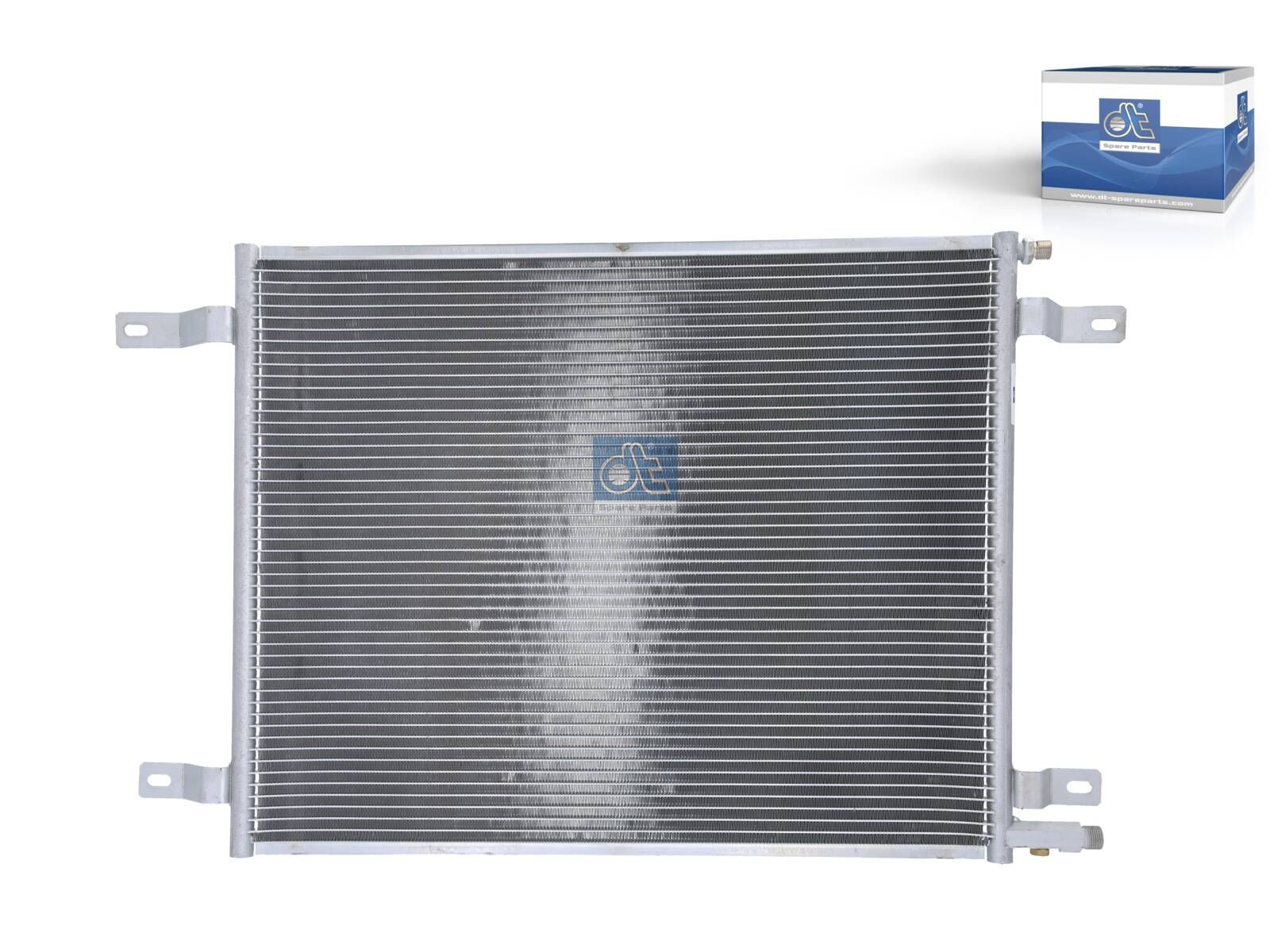 DT Spare Parts 1.22305 Condenser, L: 650 mm, L: 650 mm, W: 528 mm, W: 528 mm, T: 20 mm, T: 20 mm