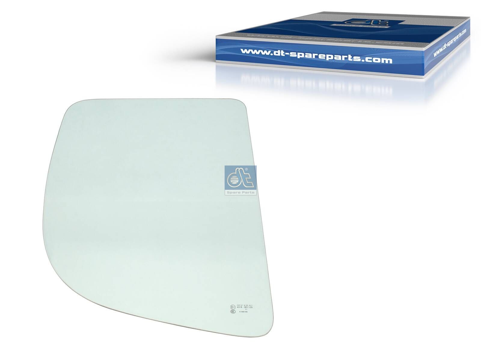 DT Spare Parts 1.22335SP Side glass, wooden box