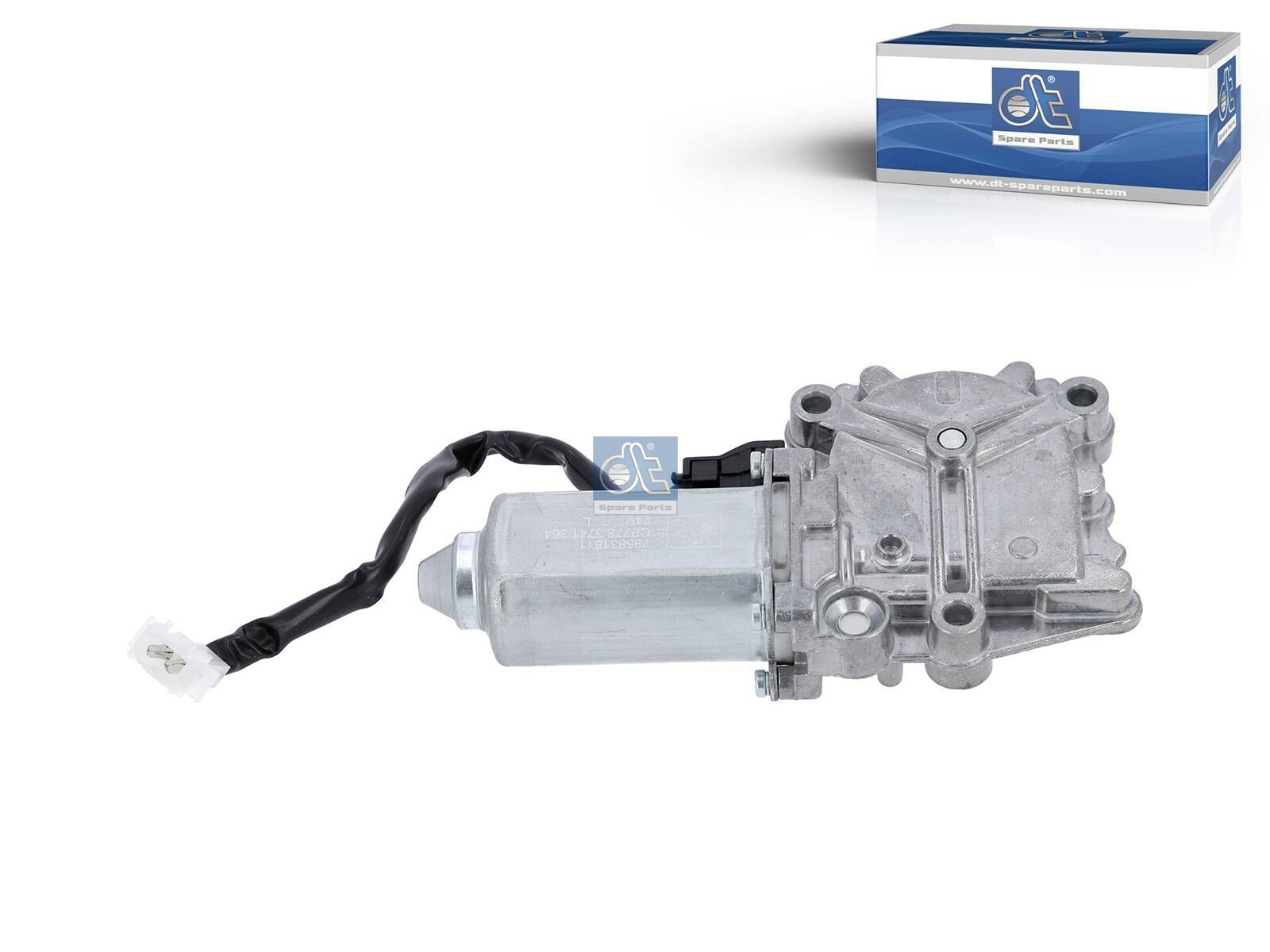 DT Spare Parts 1.22364 Window lifter motor, left, with cable, 24 V, 48 W
