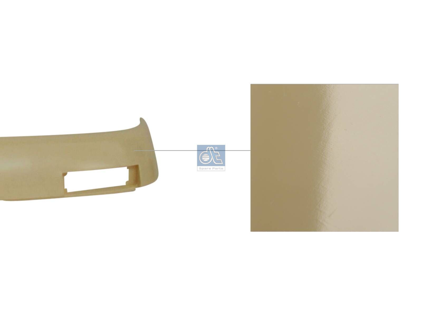 DT Spare Parts 1.22541 Sun visor, wide