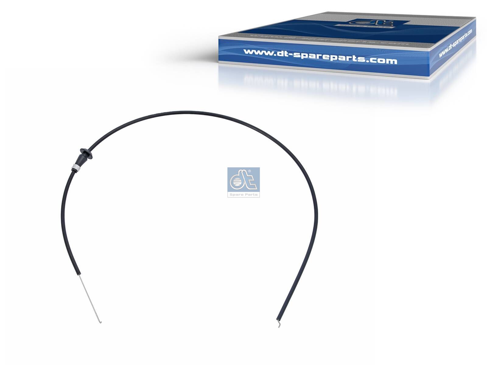 DT Spare Parts 1.22564 Bowden cable, heating, L: 832 mm